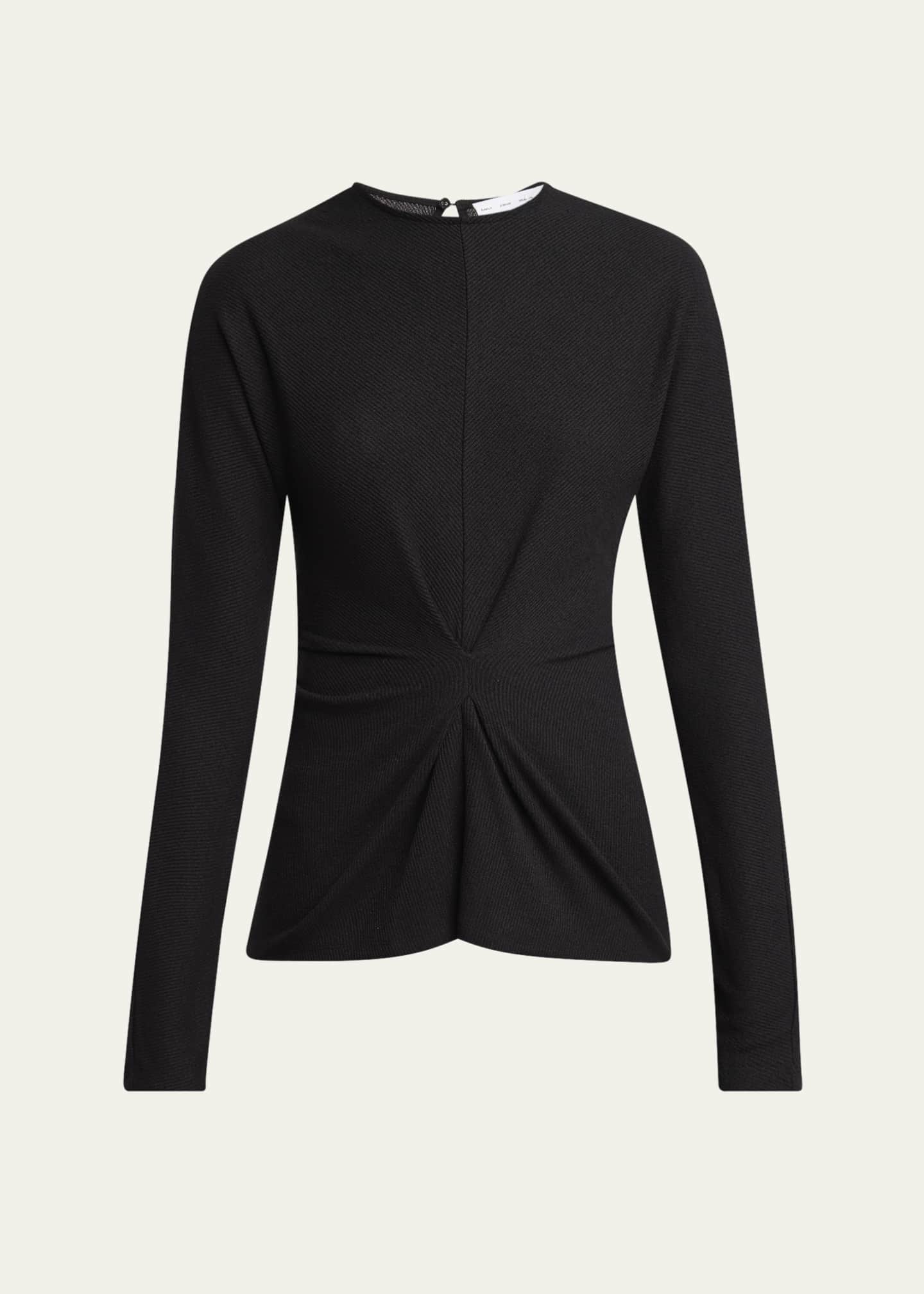 Proenza Schouler White Label Heather Twisted Rib Top Image 1 of 5