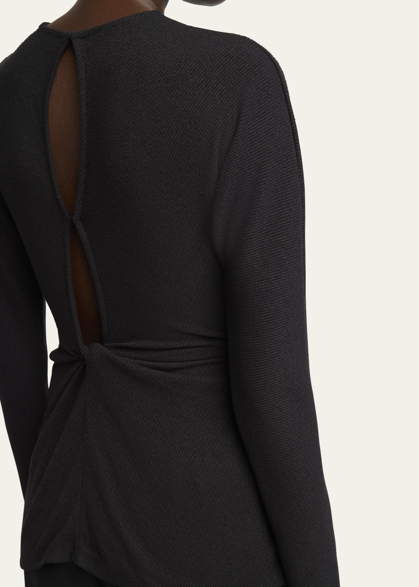 Proenza Schouler White Label Heather Twisted Rib Top Image 5 of 5