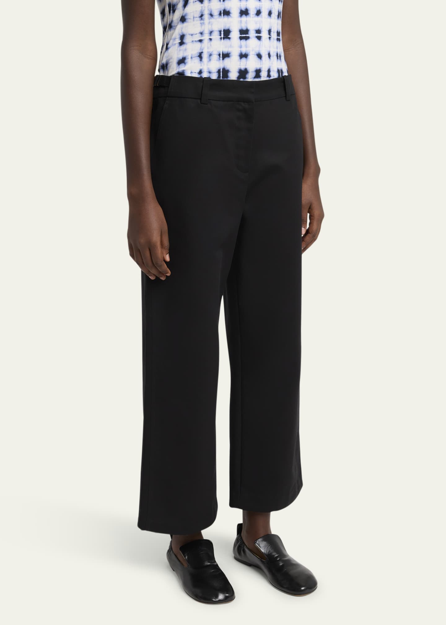 Proenza Schouler PSWL Cali Cropped Pants Image 4 of 5