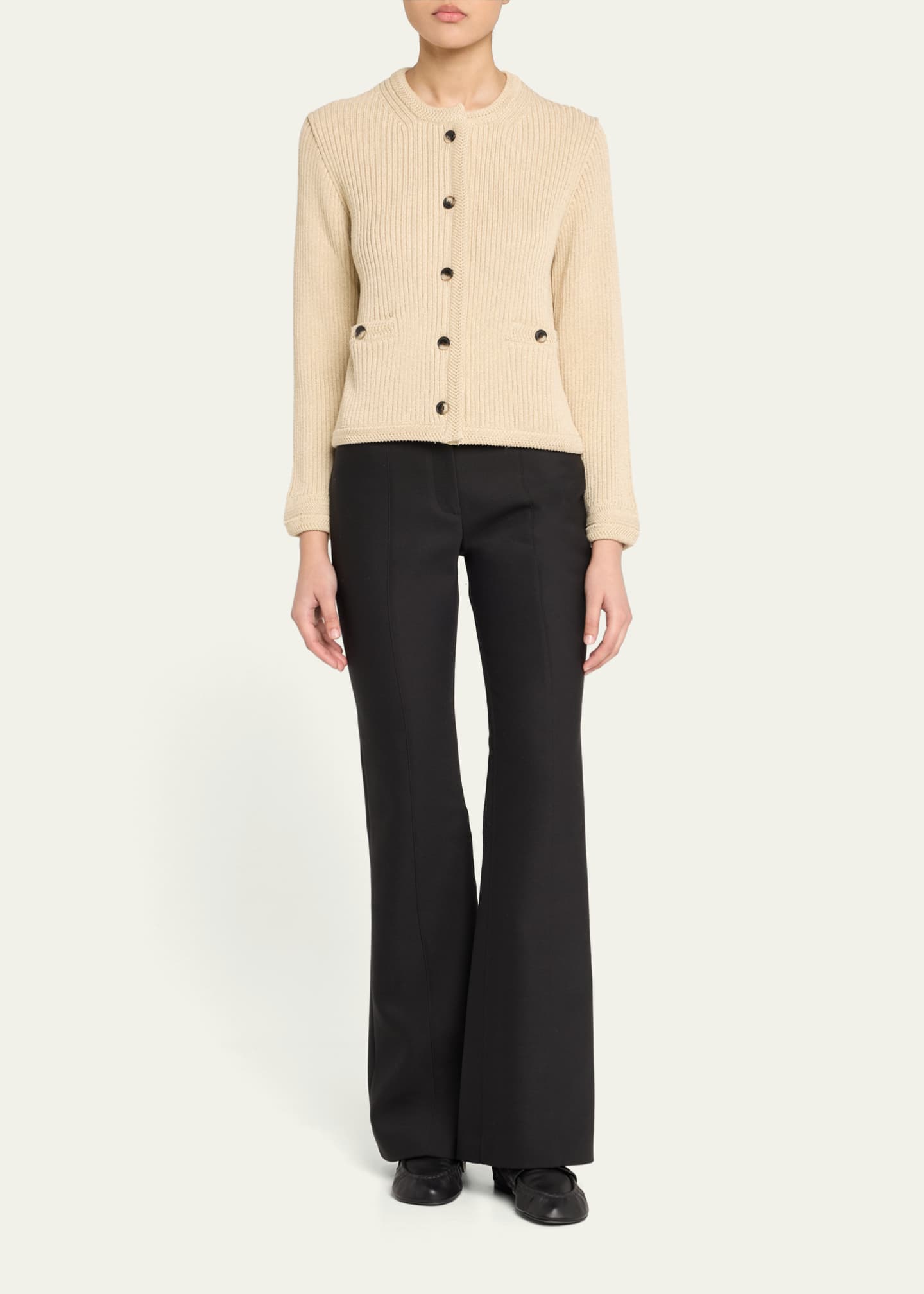 Proenza Schouler PSWL Wilson Knit Jacket Image 2 of 5