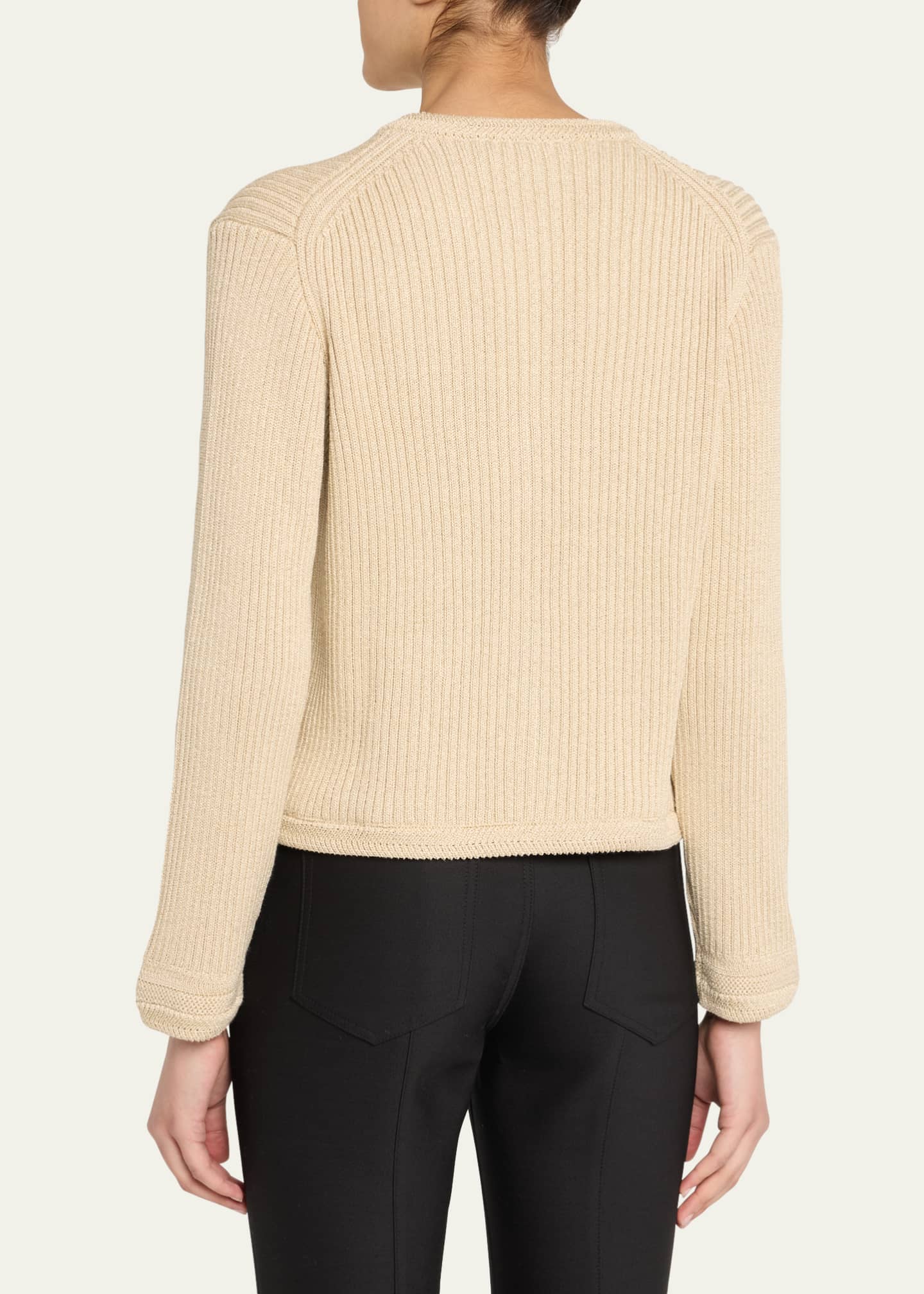 Proenza Schouler PSWL Wilson Knit Jacket Image 3 of 5