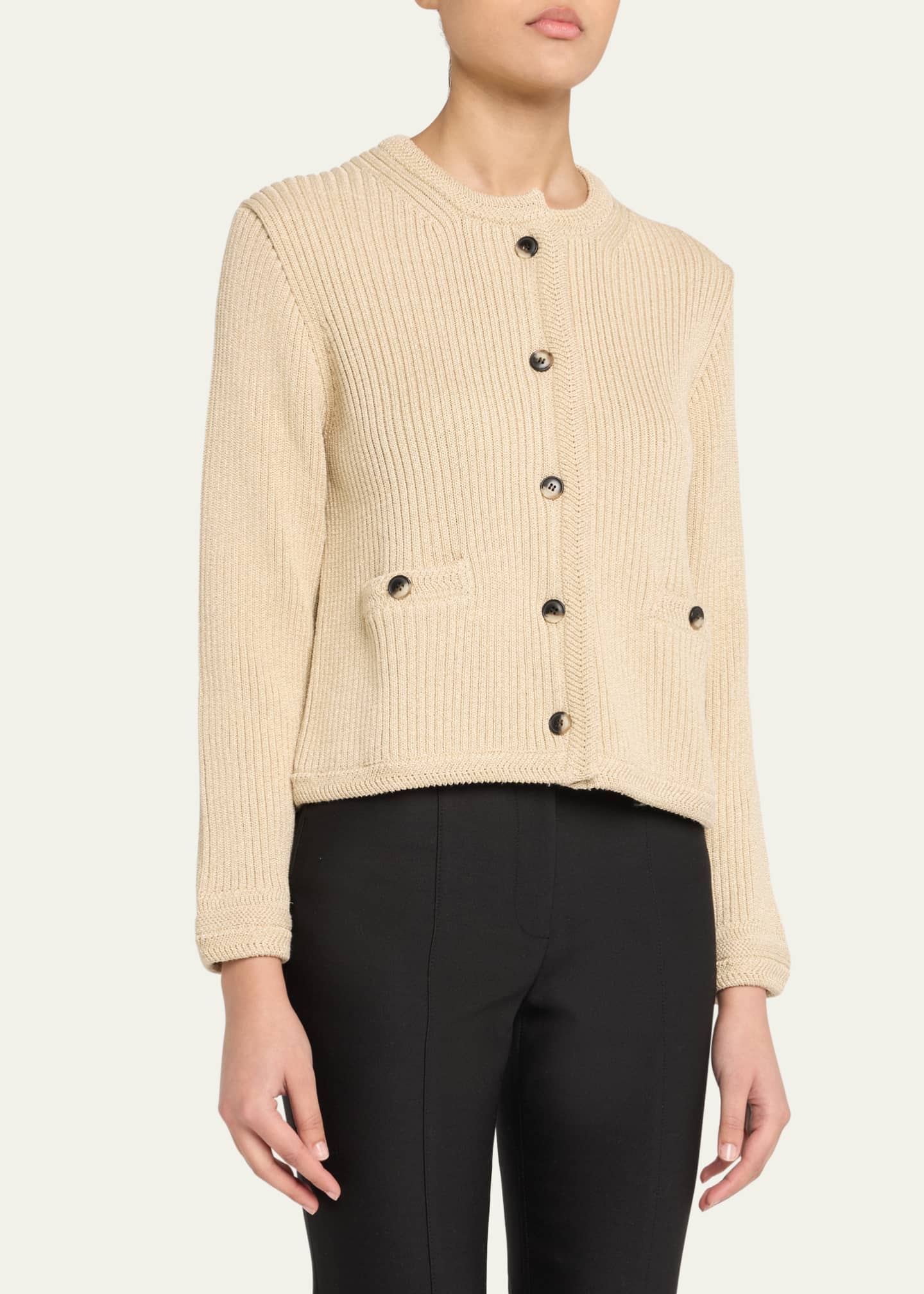 Proenza Schouler PSWL Wilson Knit Jacket Image 4 of 5