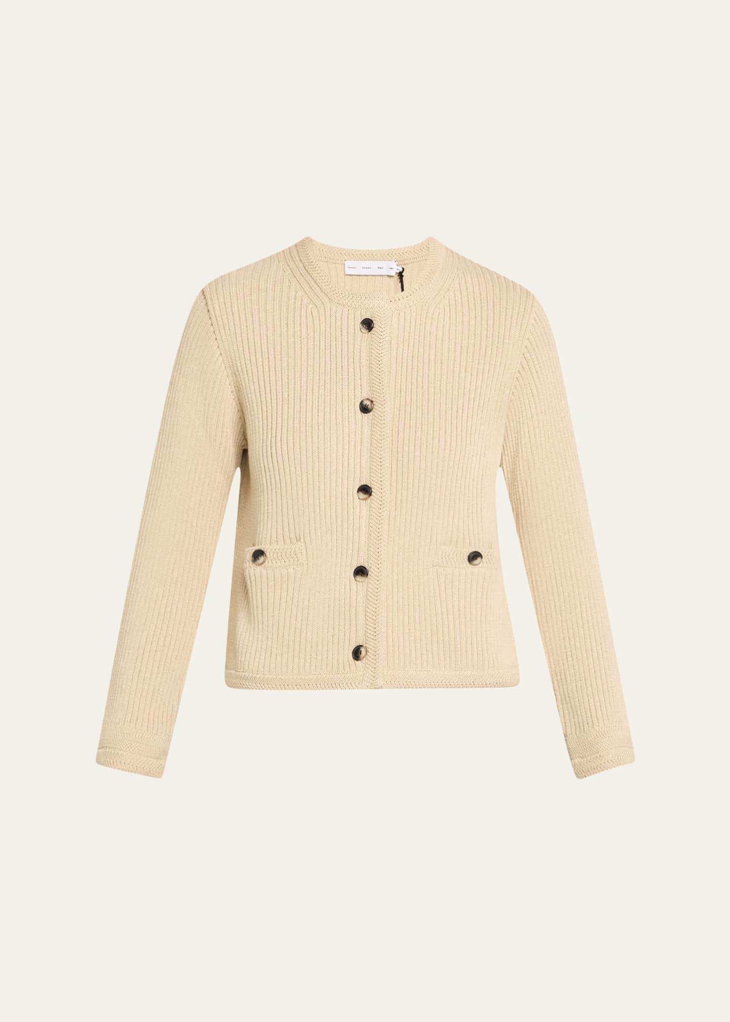 Proenza Schouler PSWL Wilson Knit Jacket Image 1 of 5