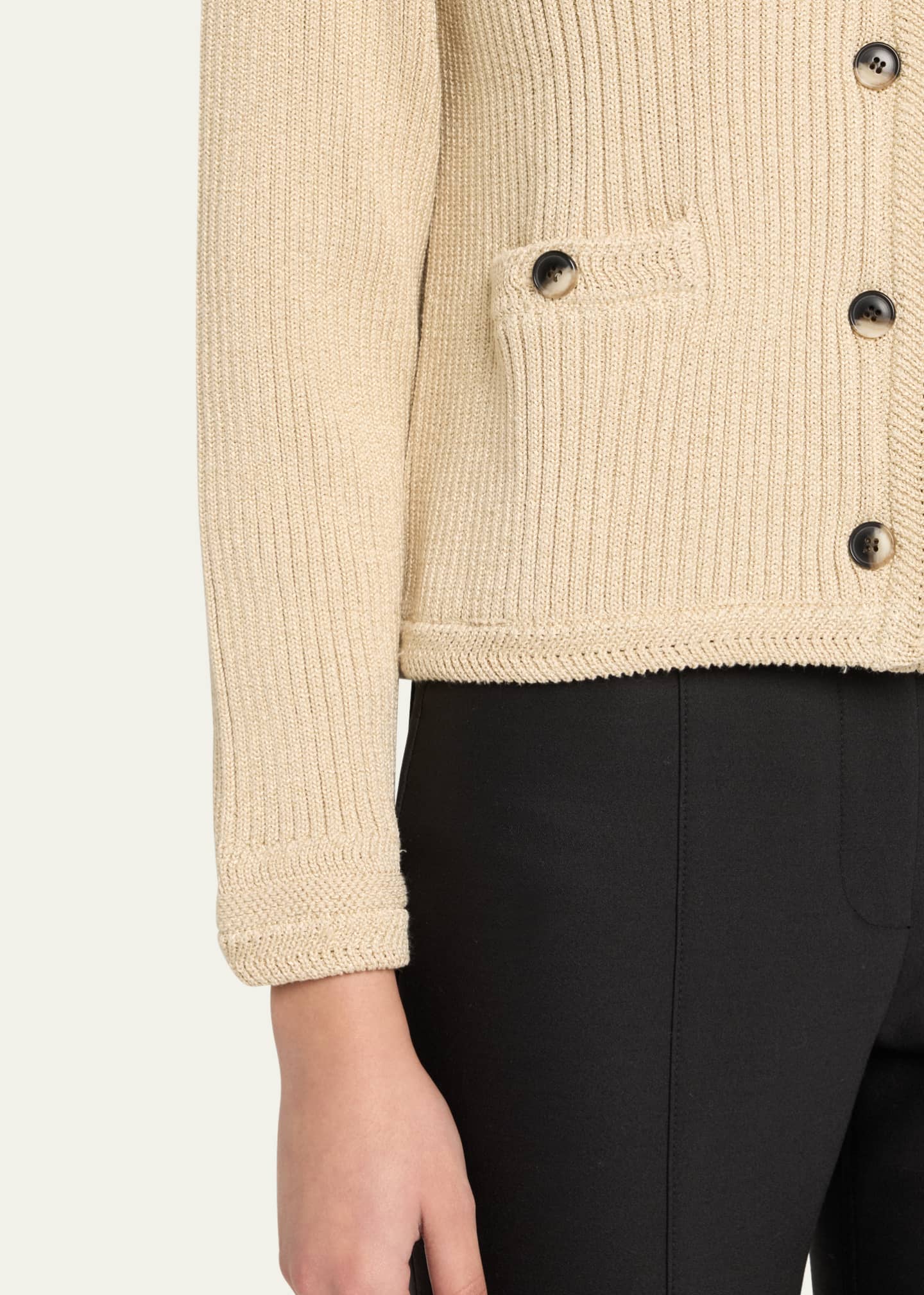 Proenza Schouler PSWL Wilson Knit Jacket Image 5 of 5