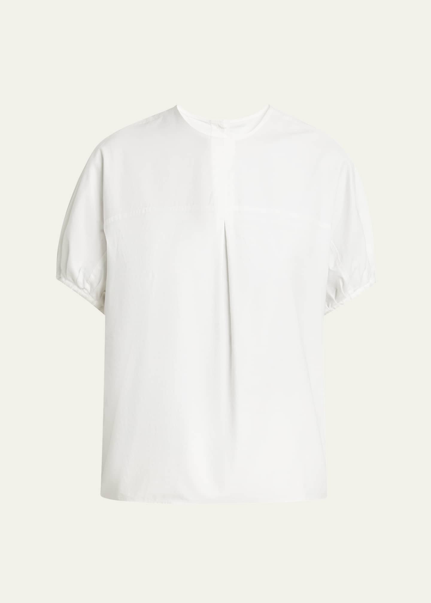 Proenza Schouler White Label Haleigh Short-Sleeve Top Image 1 of 5