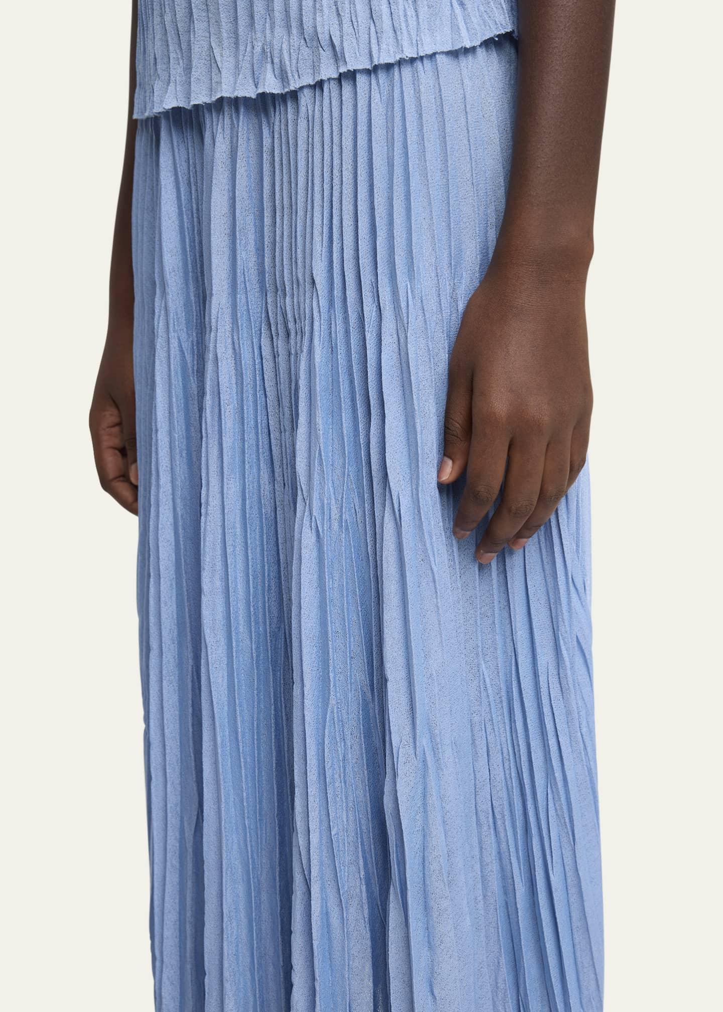 Proenza Schouler PSWL Rosalyn Pleated Jersey Skirt Image 5 of 5