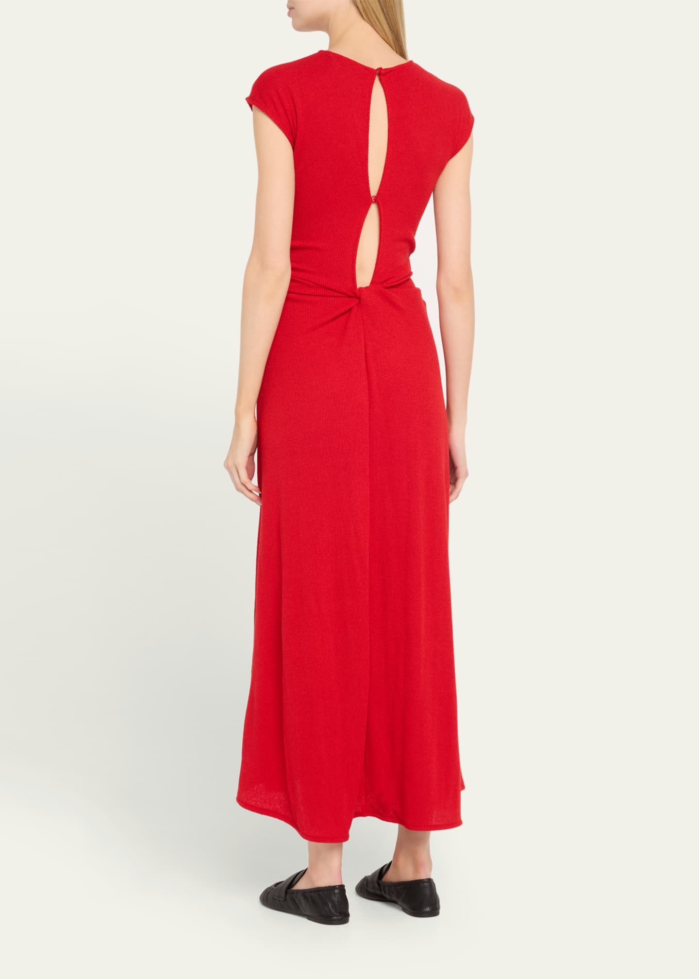 Proenza Schouler PSWL Miranda Twisted Rib Dress Image 3 of 5
