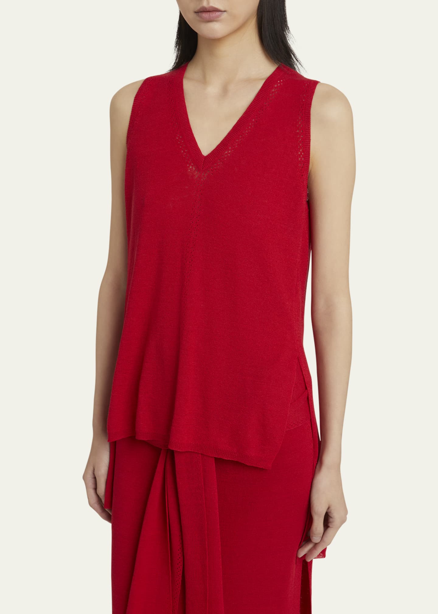 Heyde Sleeveless Sweater - Thumbnail 4