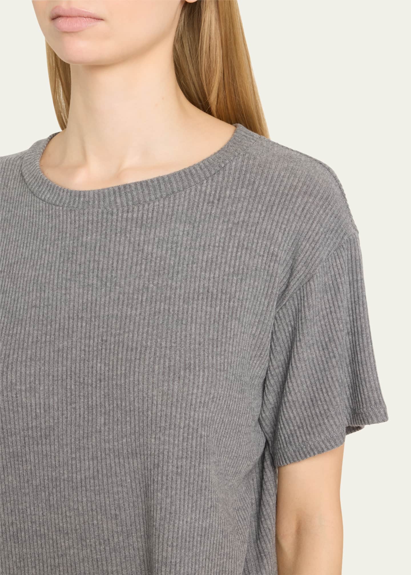 Andine Holland Ribbed Crewneck Tee Image 5 of 5