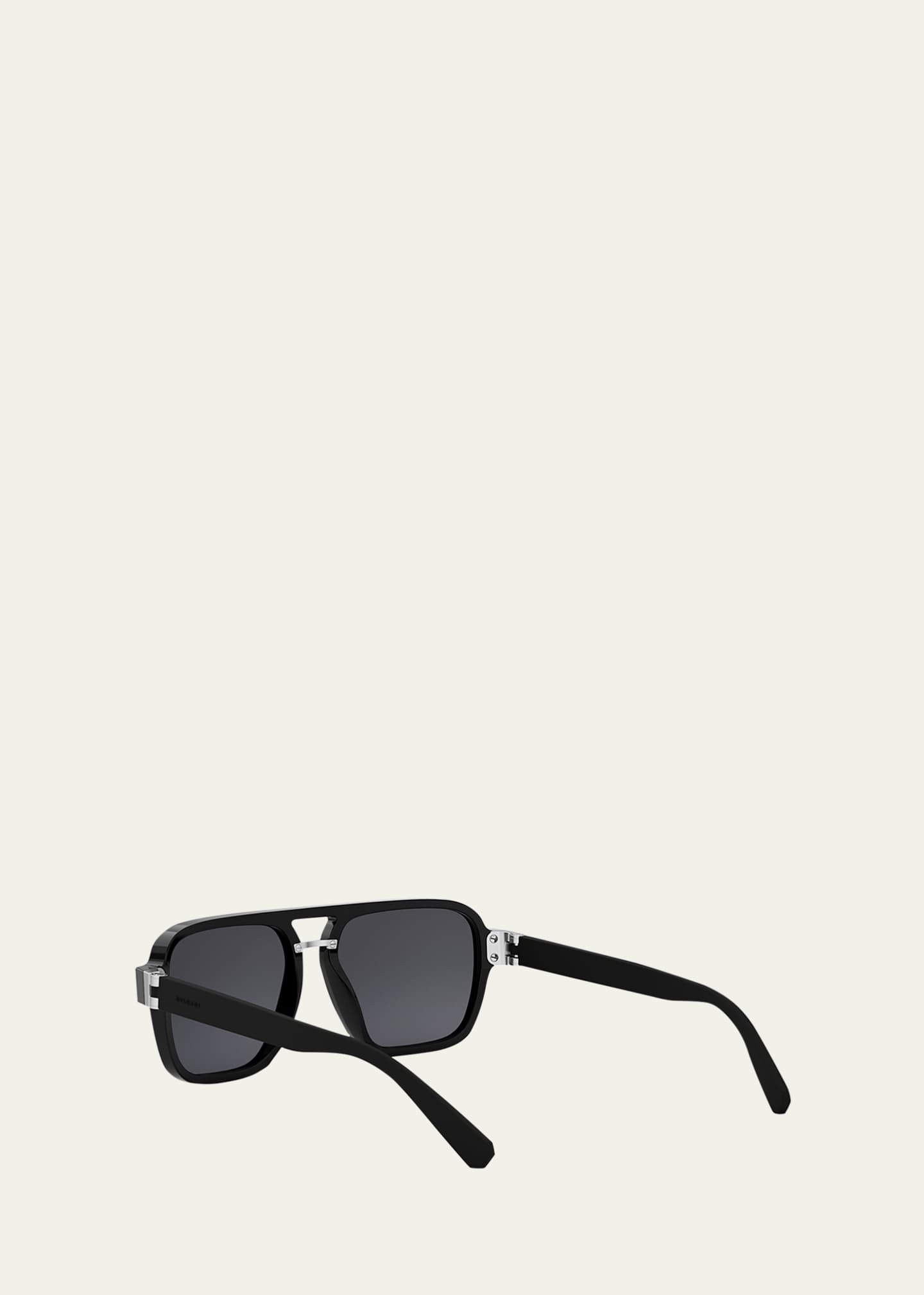 BVLGARI Bvlgari Aluminum Sunglasses - Bergdorf Goodman
