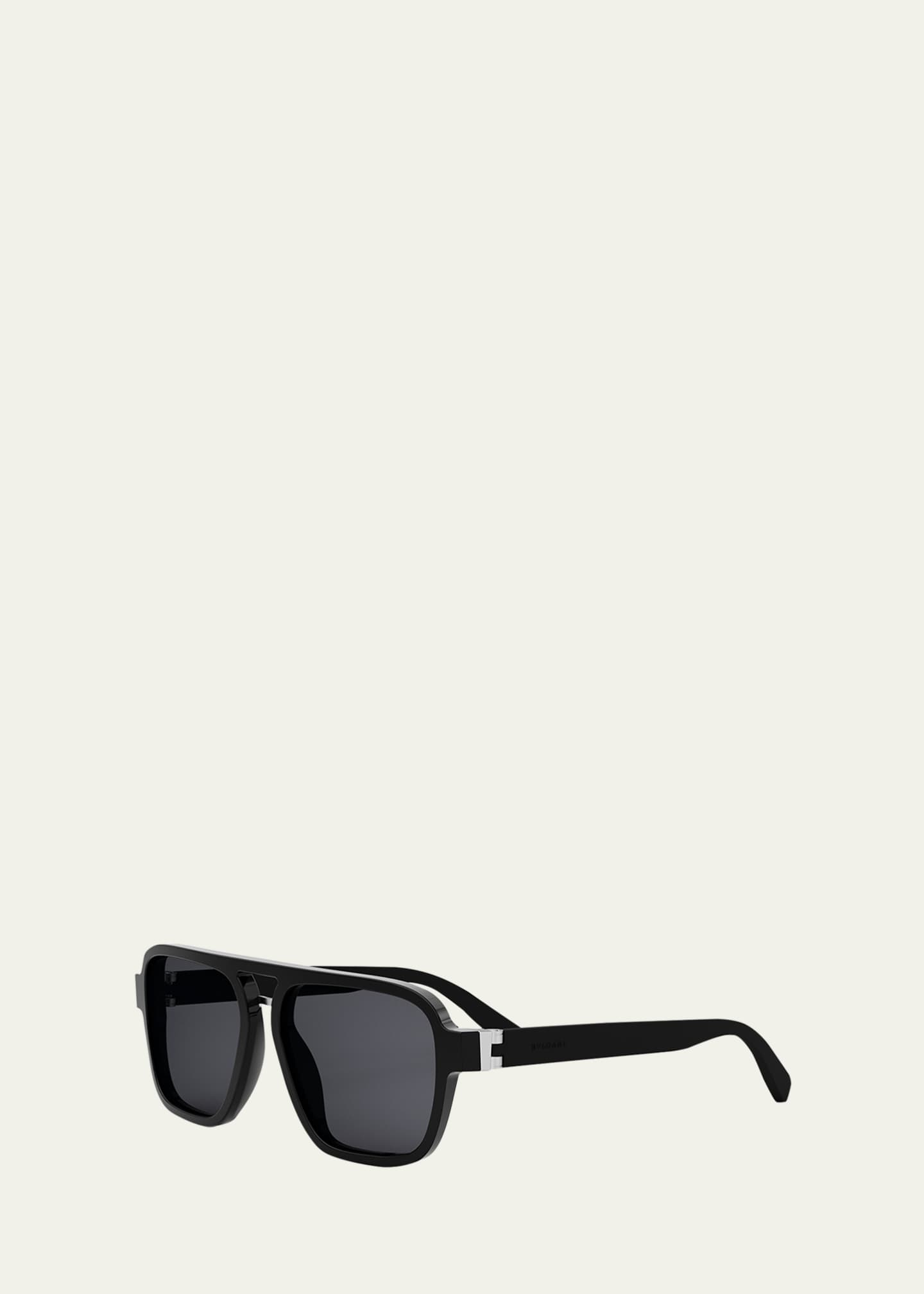 BVLGARI Bvlgari Aluminum Sunglasses - Bergdorf Goodman