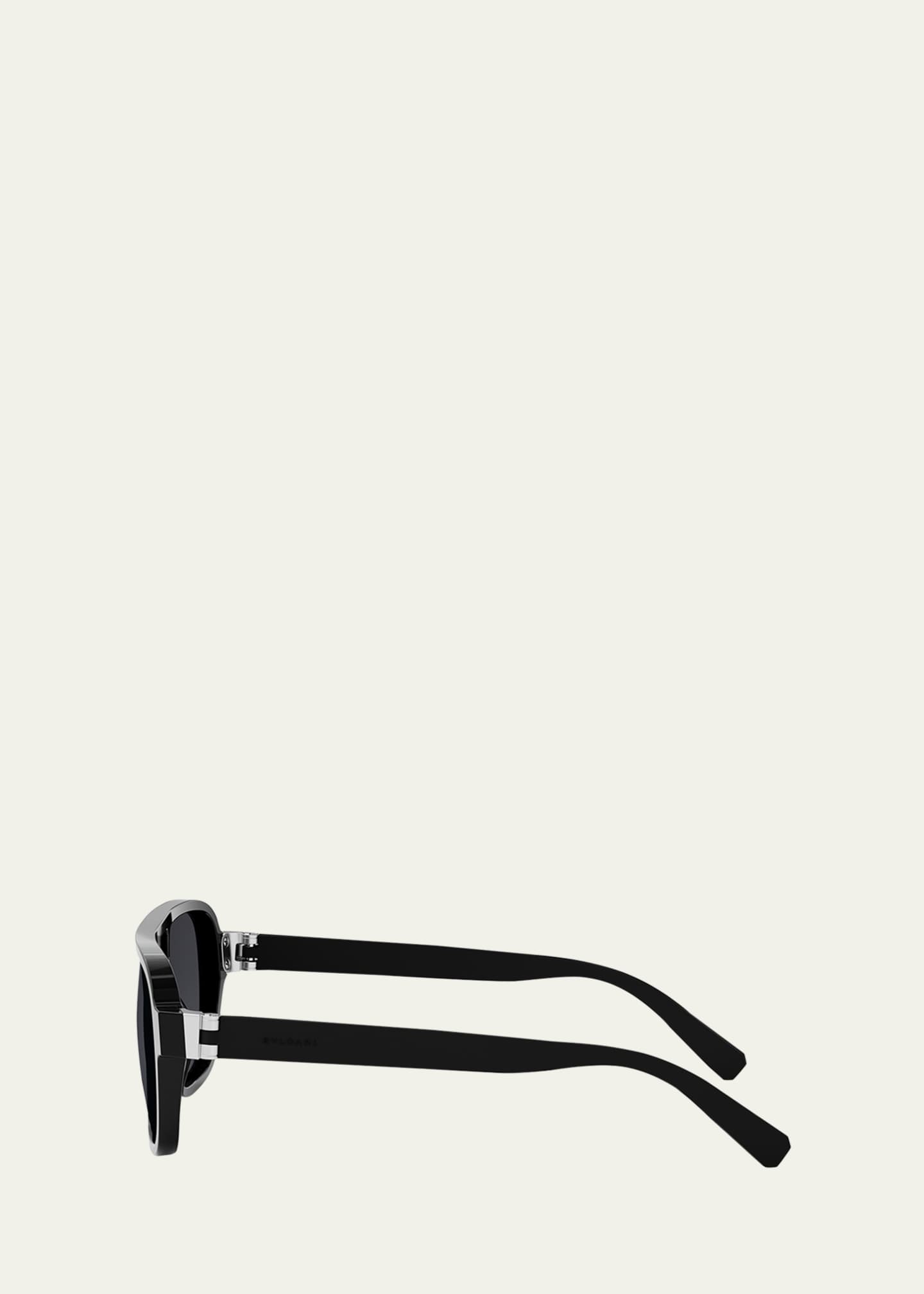 BVLGARI Bvlgari Aluminum Sunglasses - Bergdorf Goodman
