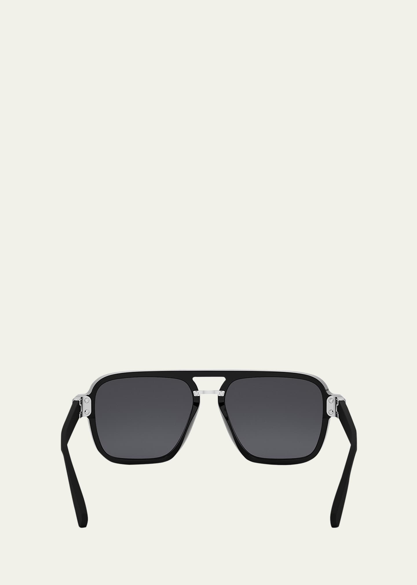 BVLGARI Bvlgari Aluminum Sunglasses - Bergdorf Goodman
