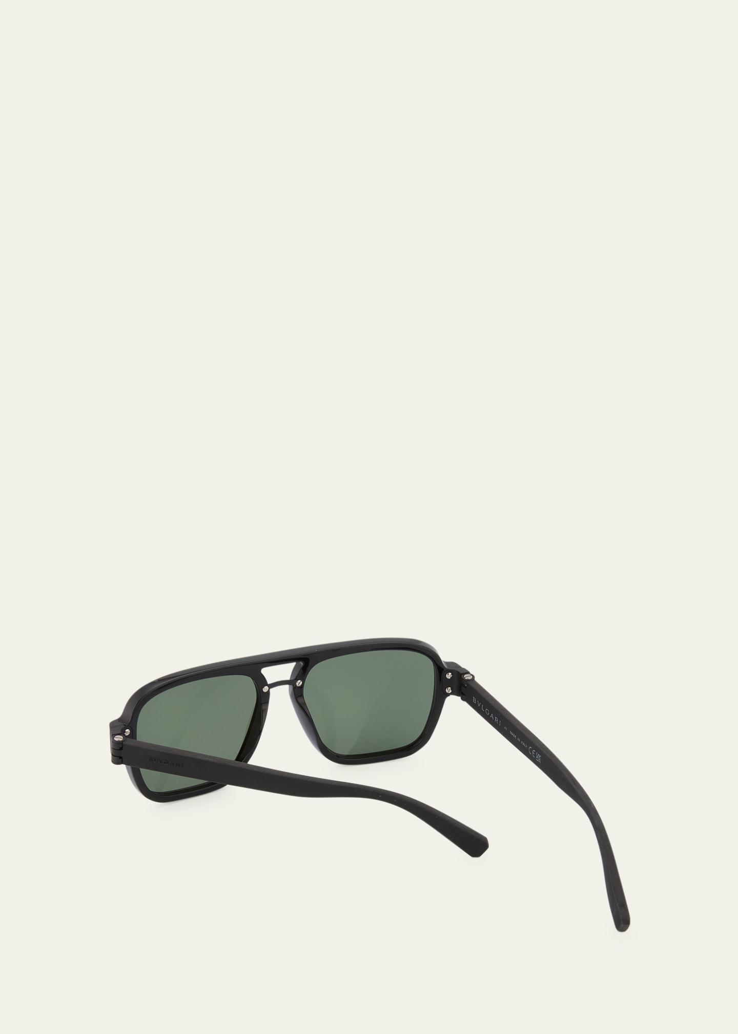 BVLGARI Bvlgari Aluminum Sunglasses - Bergdorf Goodman