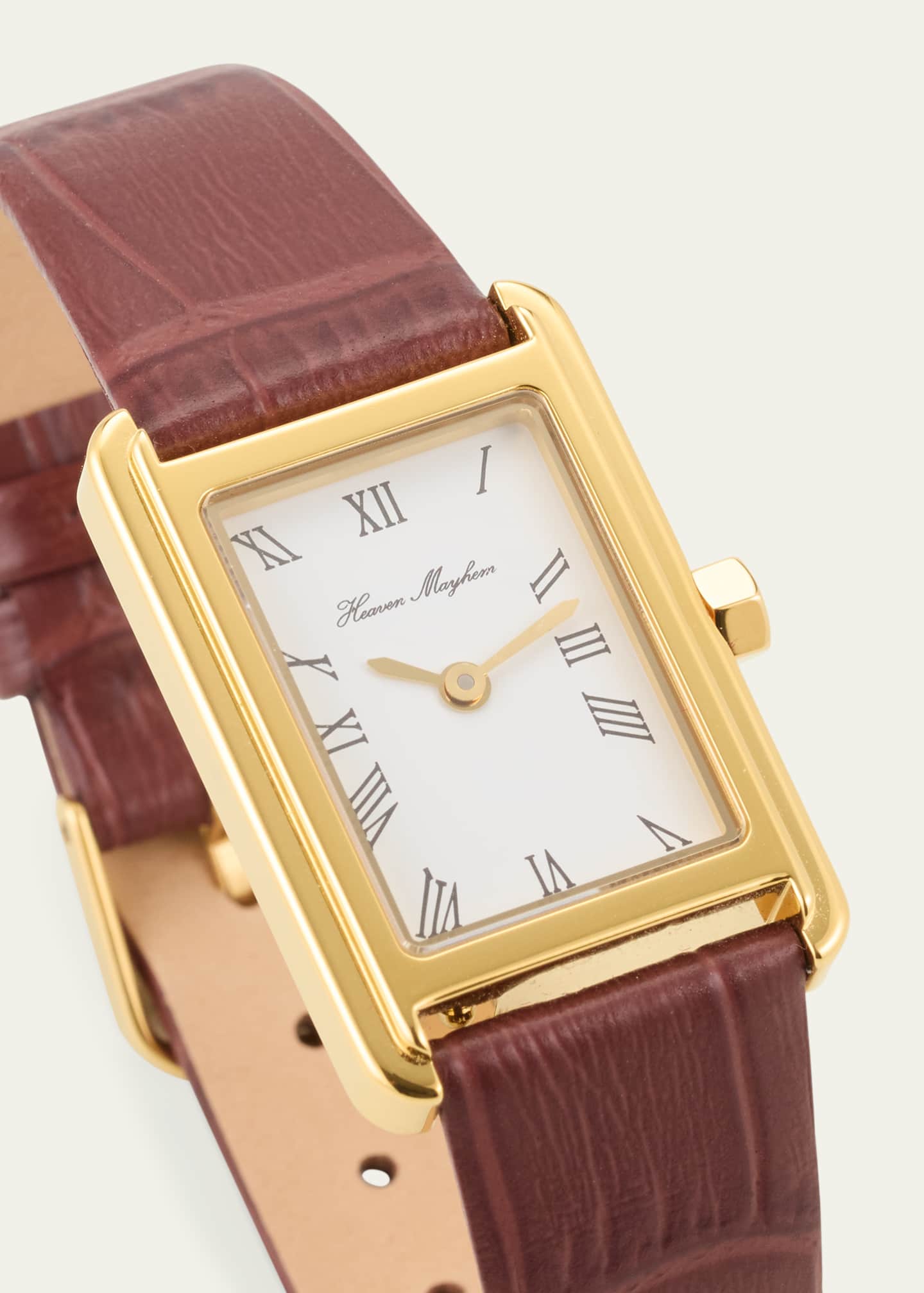 Heaven Mayhem Monroe Icon Watch with Leather Strap Image 3 of 4