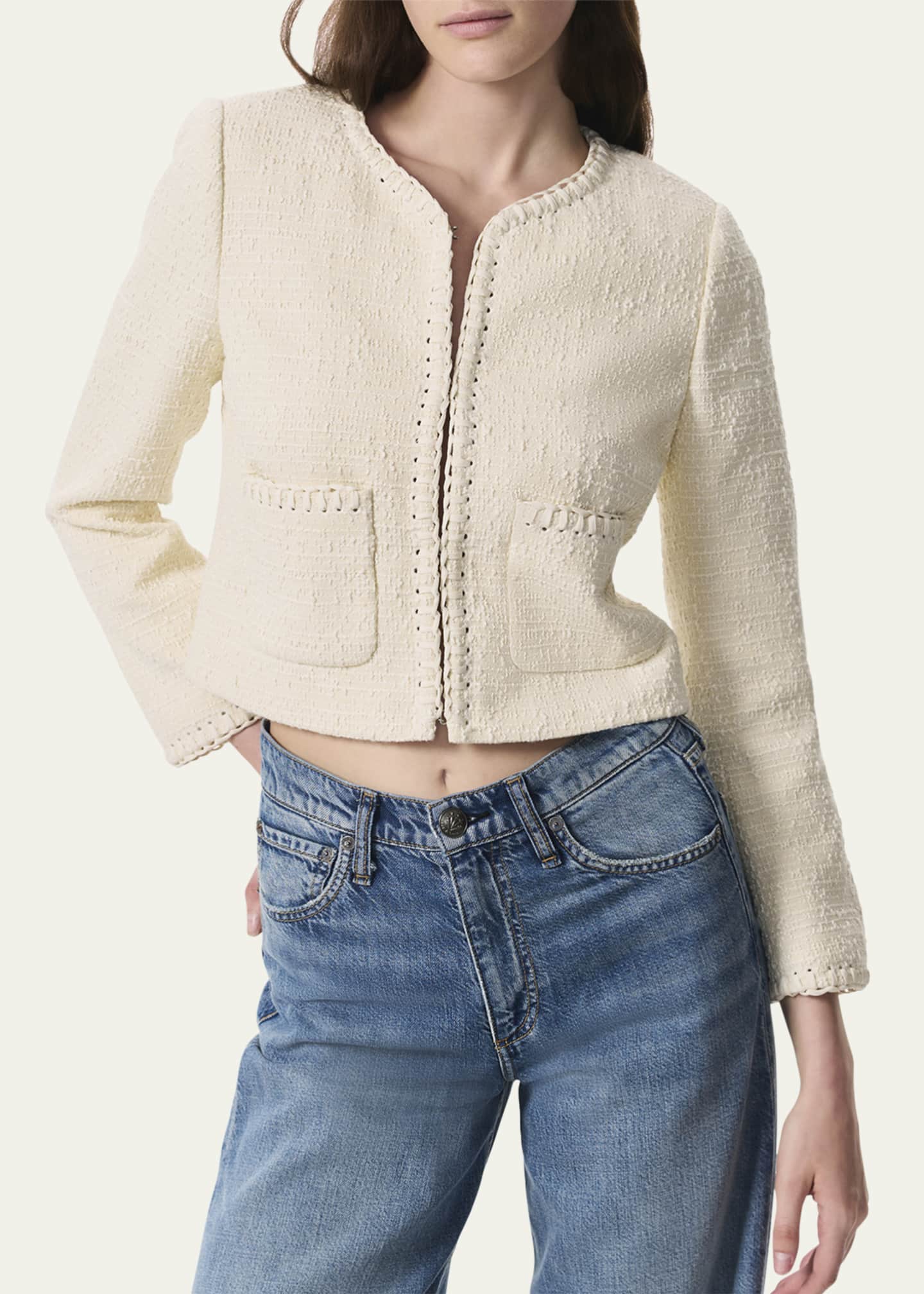 Rag & Bone Cheyenne Tweed Jacket Image 4 of 5