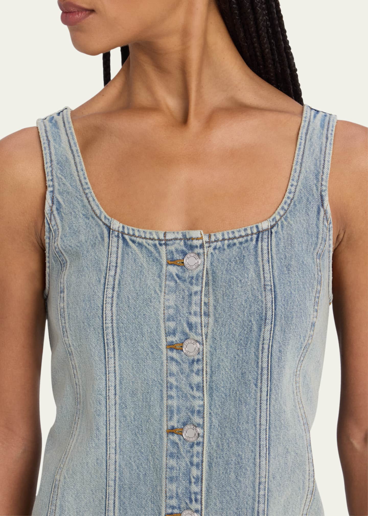 ANDMARY】Bonnie denim mini dress
