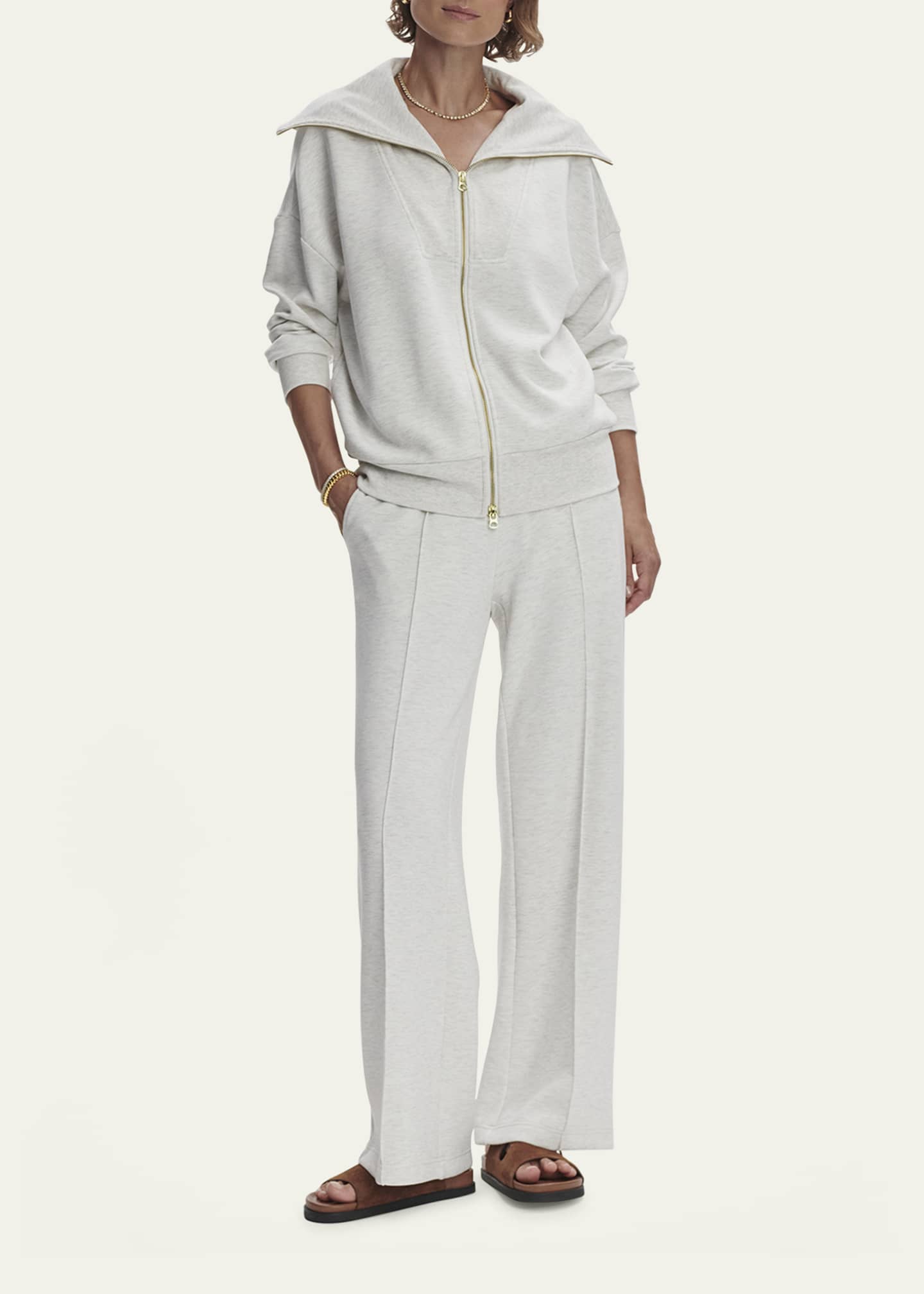 Varley Halley Zip-Front Sweatshirt Image 2 of 5