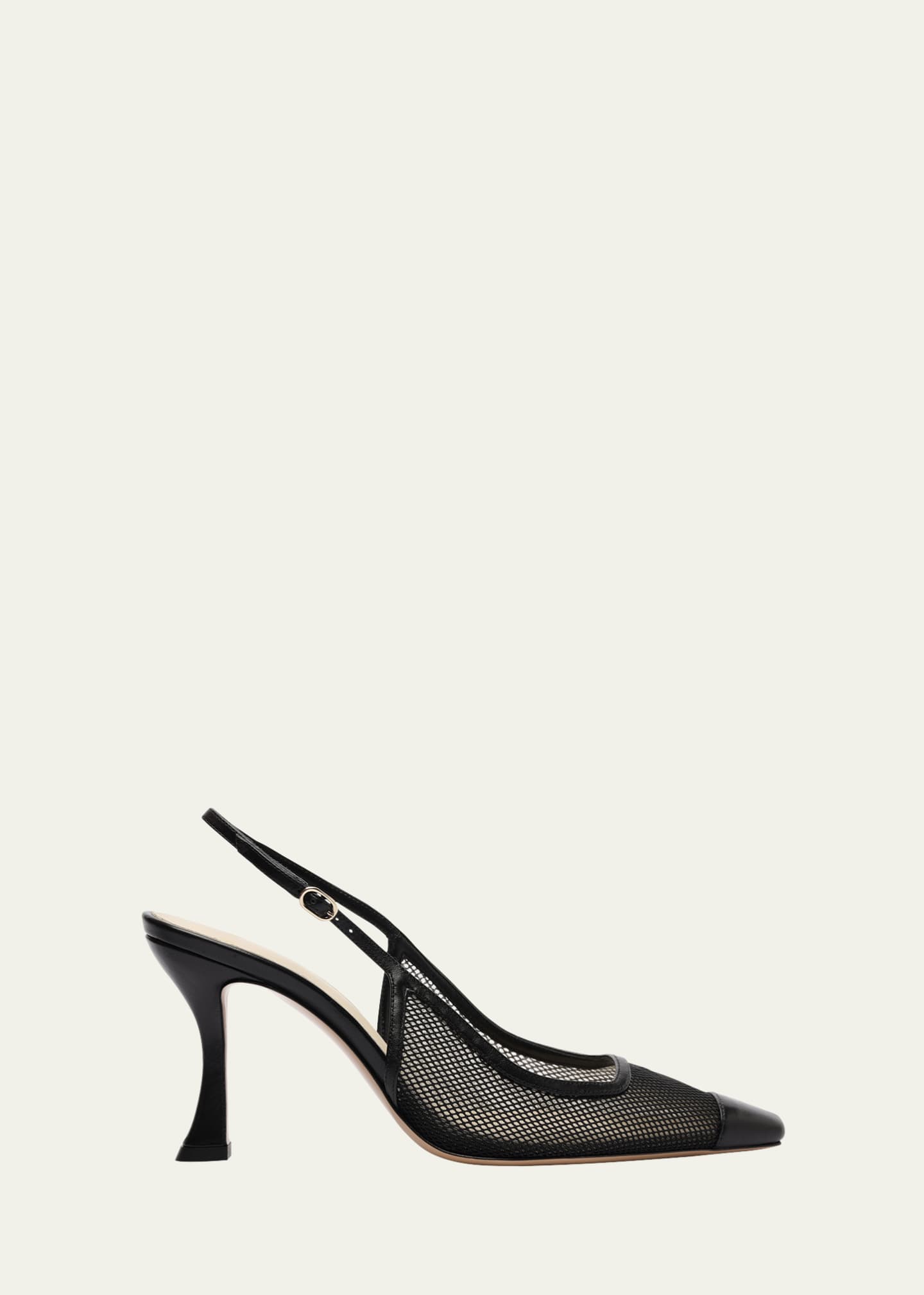 Alexandre Birman Olivia Mesh Slingback Pumps