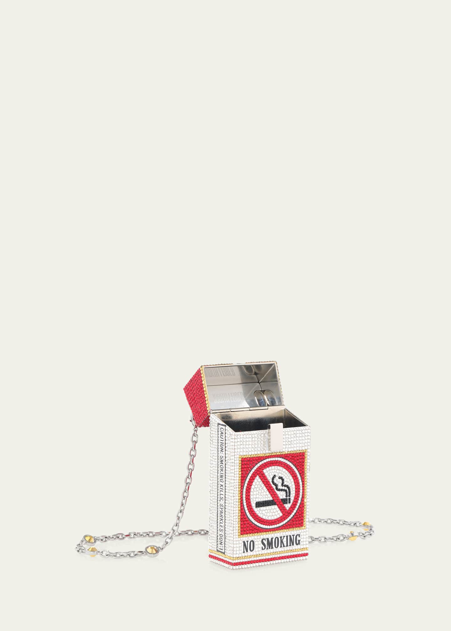 Judith Leiber Couture Le Case Crystal Cigarette Case Minaudiere Image 3 of 3