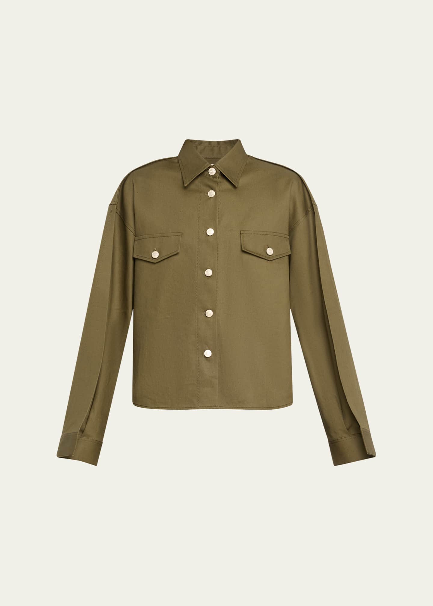 anOnlyChild Burns Oversized Button Down Shirt Image 1 of 5