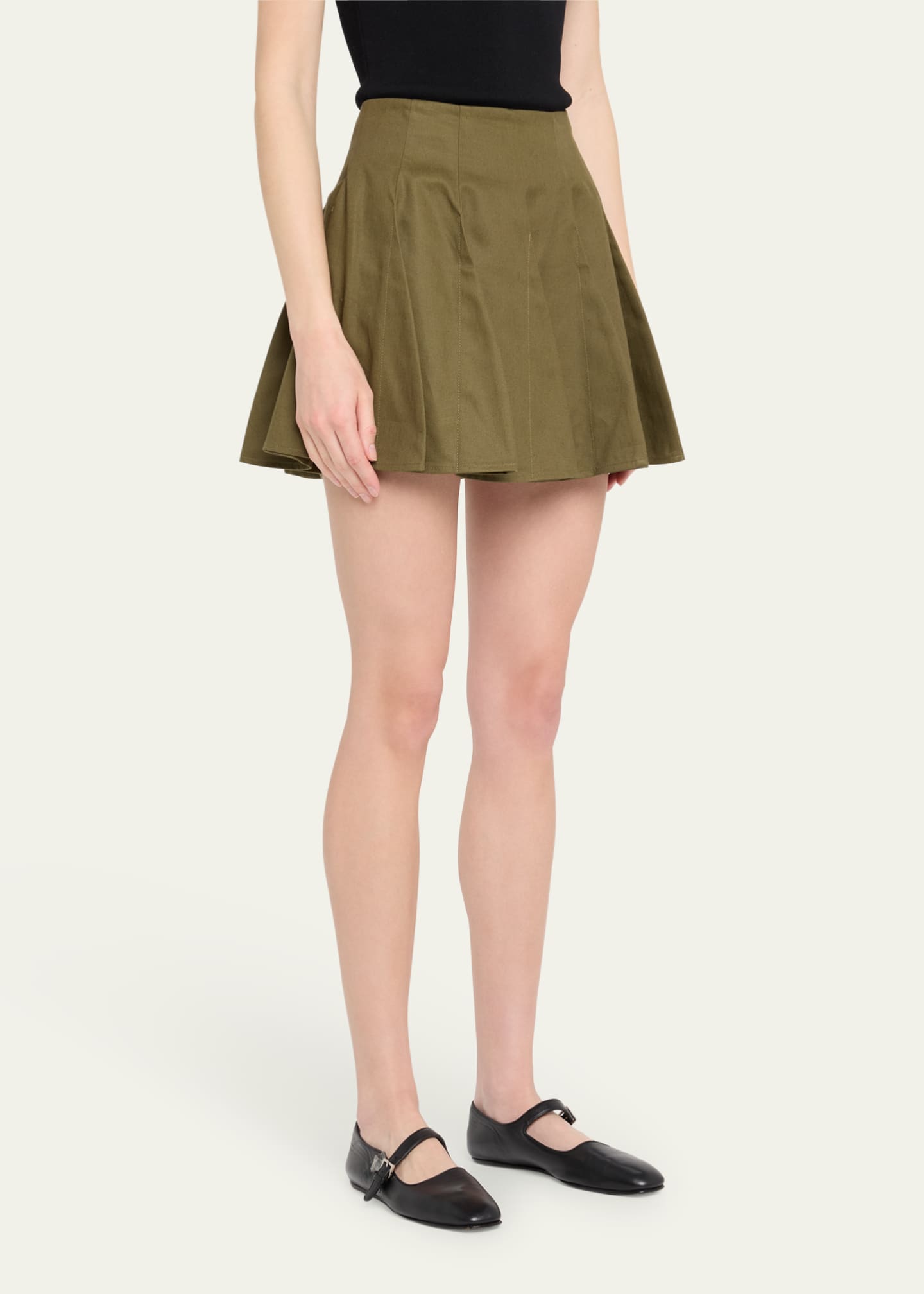 anOnlyChild Ellis Fit-and-Flare Mini Skirt Image 4 of 5