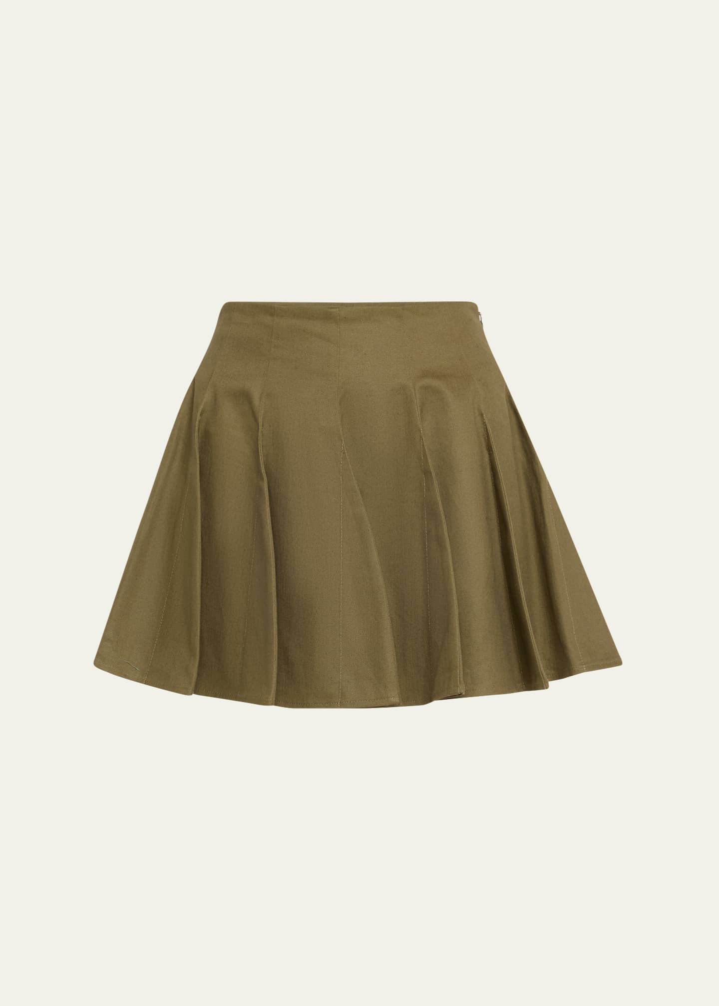 anOnlyChild Ellis Fit-and-Flare Mini Skirt Image 1 of 5