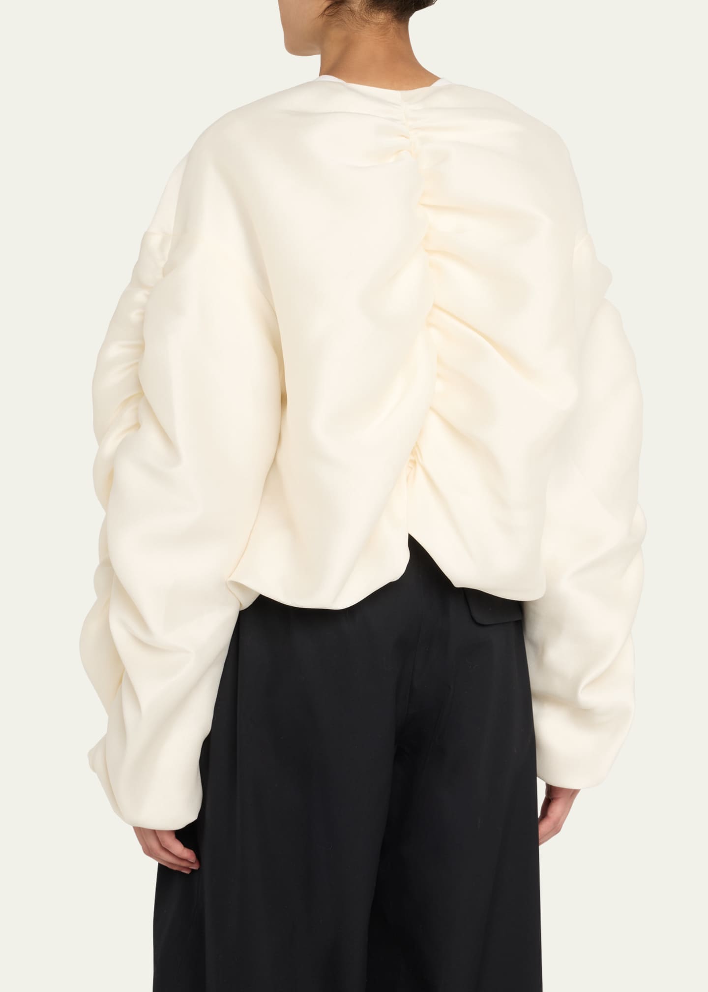 anOnlyChild Sanguinetti Ruched Back Jacket Image 3 of 5