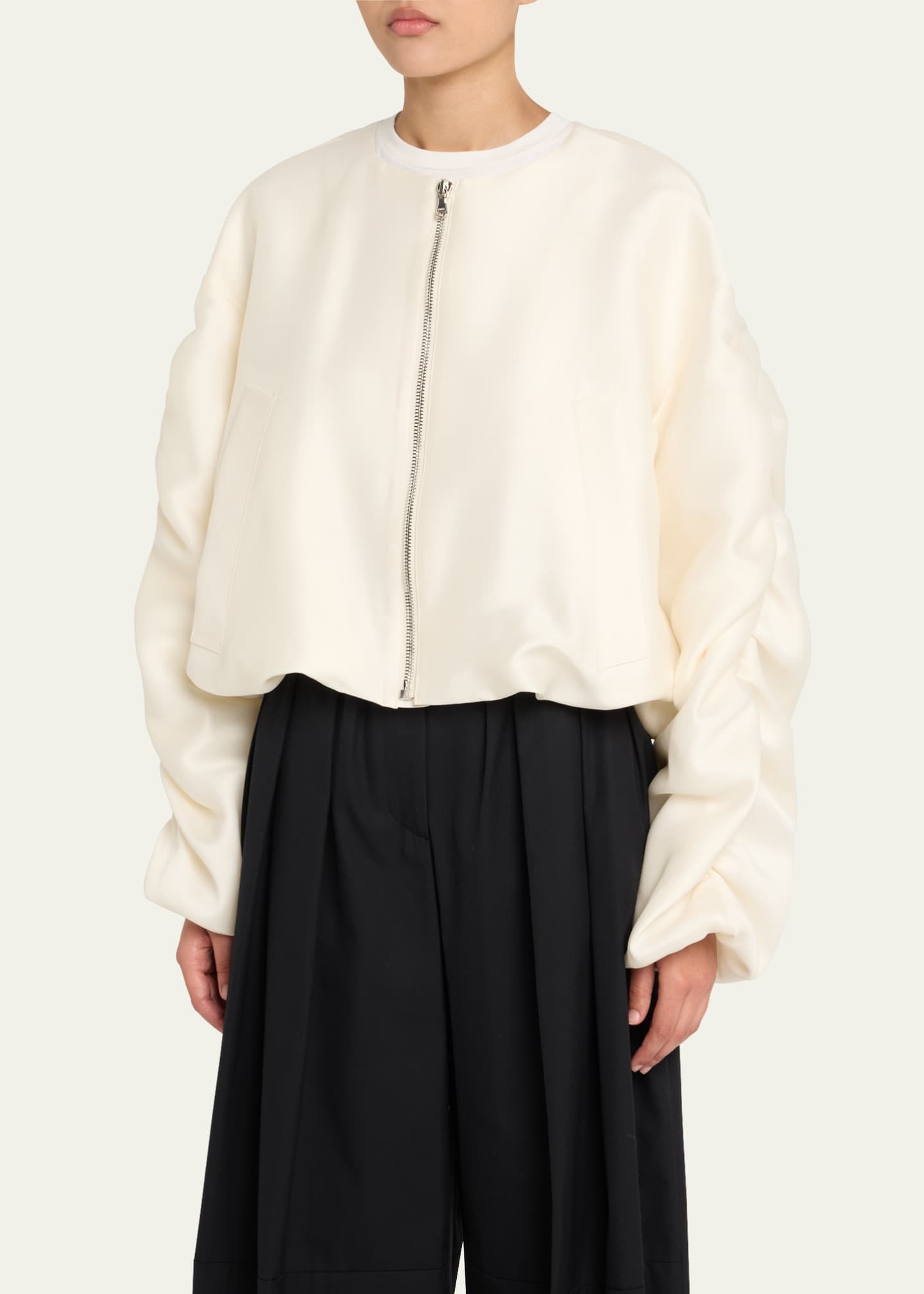 anOnlyChild Sanguinetti Ruched Back Jacket Image 4 of 5