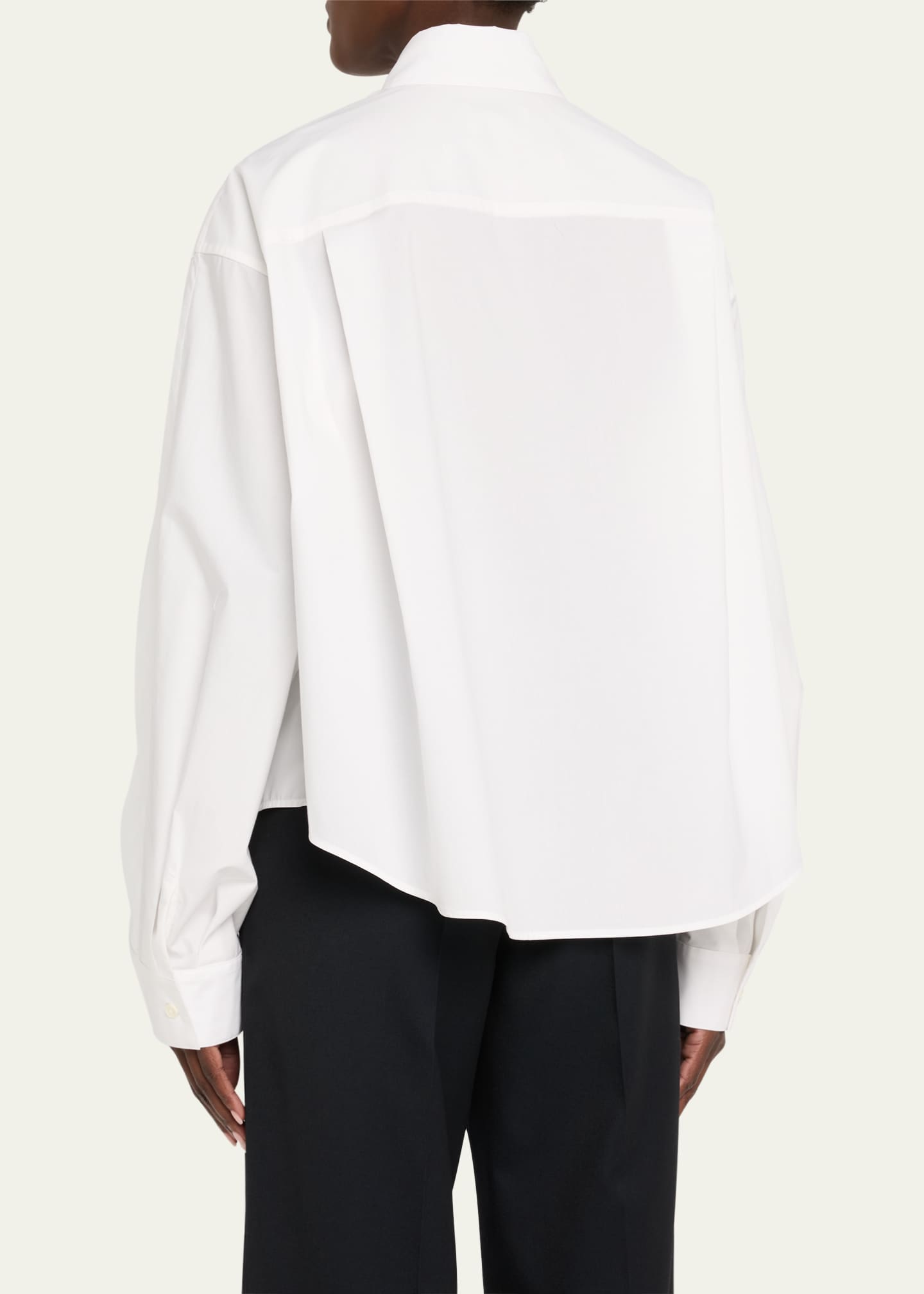 anOnlyChild Bartley Poplin Cotton Shirt Image 3 of 5