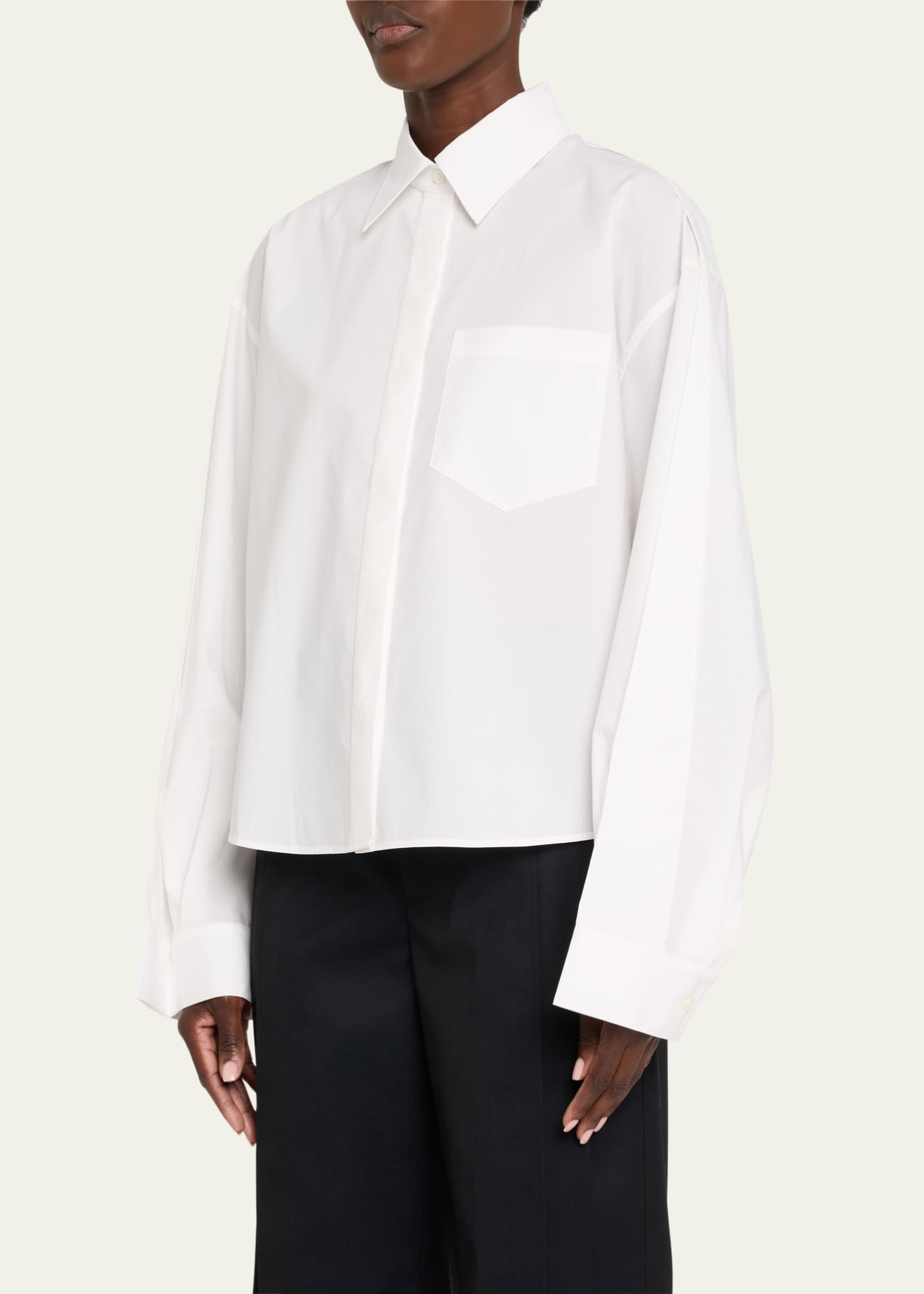 anOnlyChild Bartley Poplin Cotton Shirt Image 4 of 5