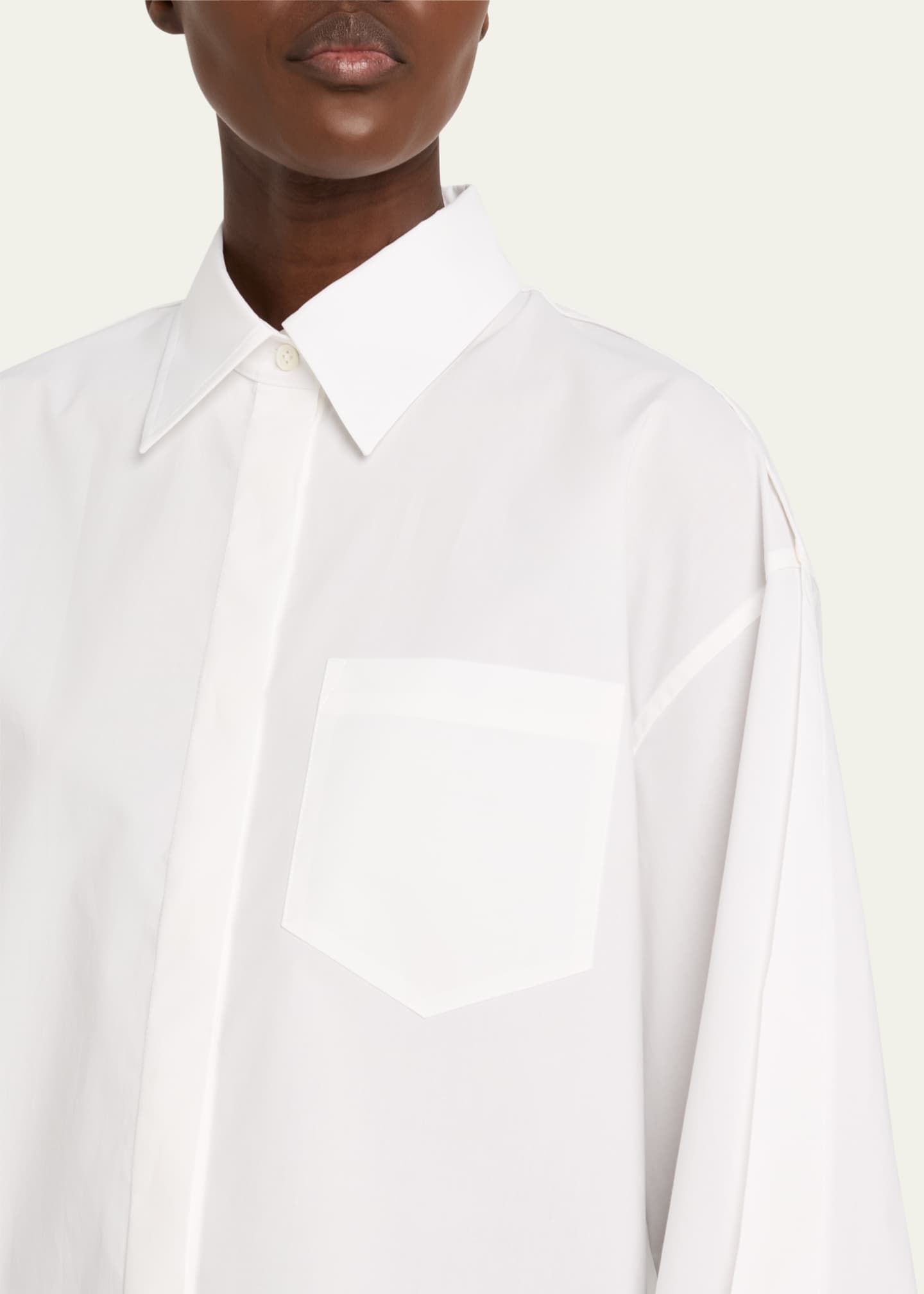 anOnlyChild Bartley Poplin Cotton Shirt Image 5 of 5