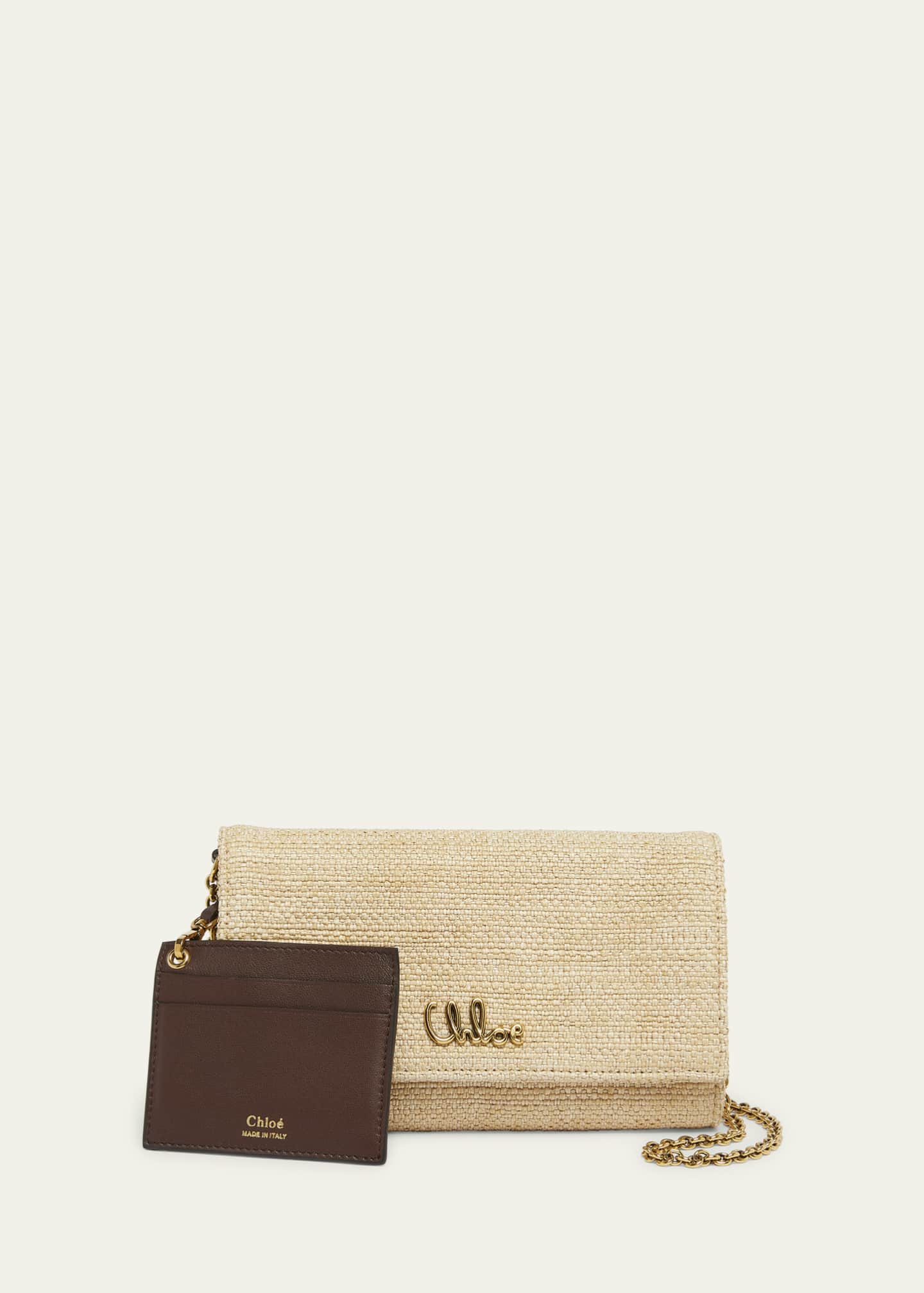 Chloe Iconic Logo Flap Crossbody Bag Image 6 of 6