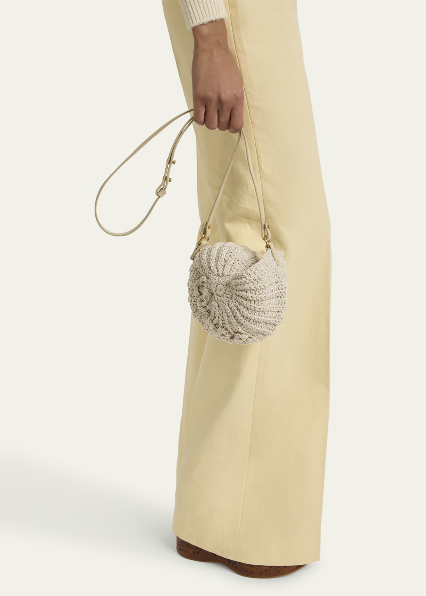 Chloe Sea Treasures Woven Shell Crossbody Bag Image 2 of 6