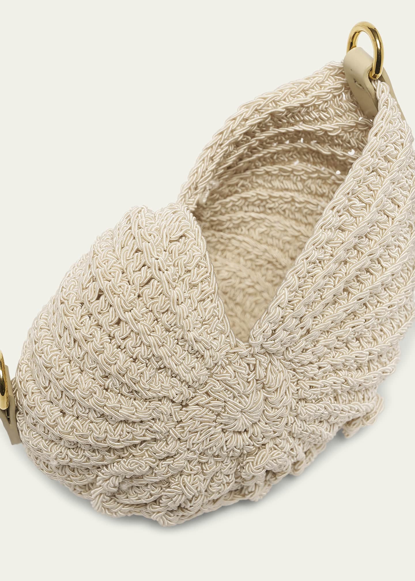 Chloe Sea Treasures Woven Shell Crossbody Bag Image 4 of 6