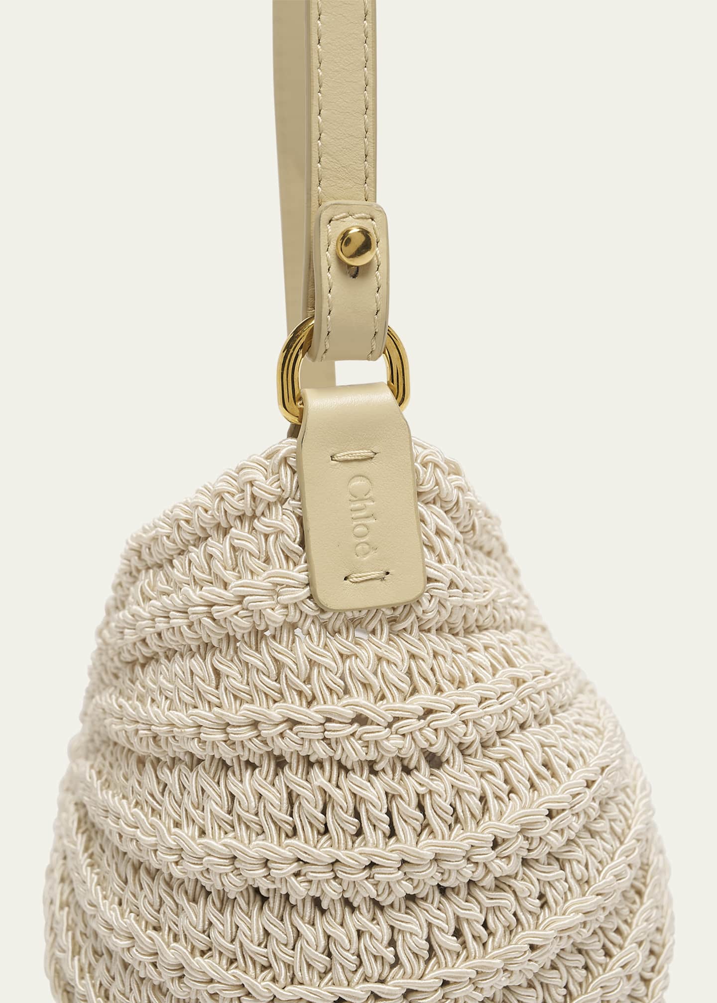 Chloe Sea Treasures Woven Shell Crossbody Bag Image 6 of 6