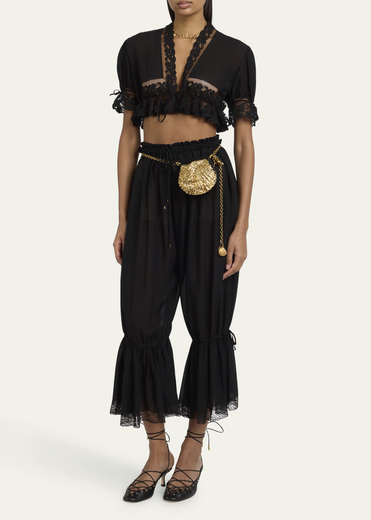Chloe Sea Treasure Shell Belt Bag Image 5 of 6