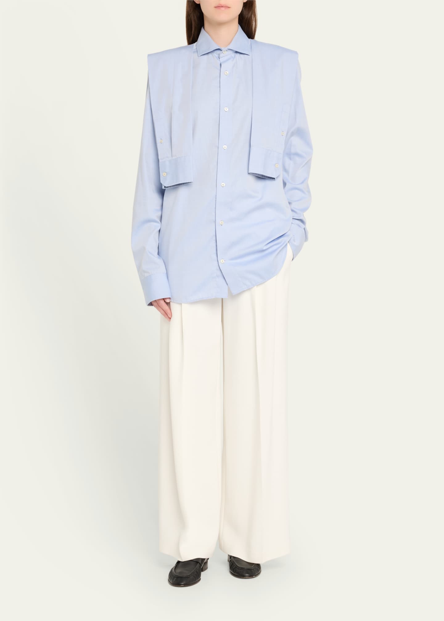 HODAKOVA Extra-Sleeve Button-Down Shirt Image 2 of 5