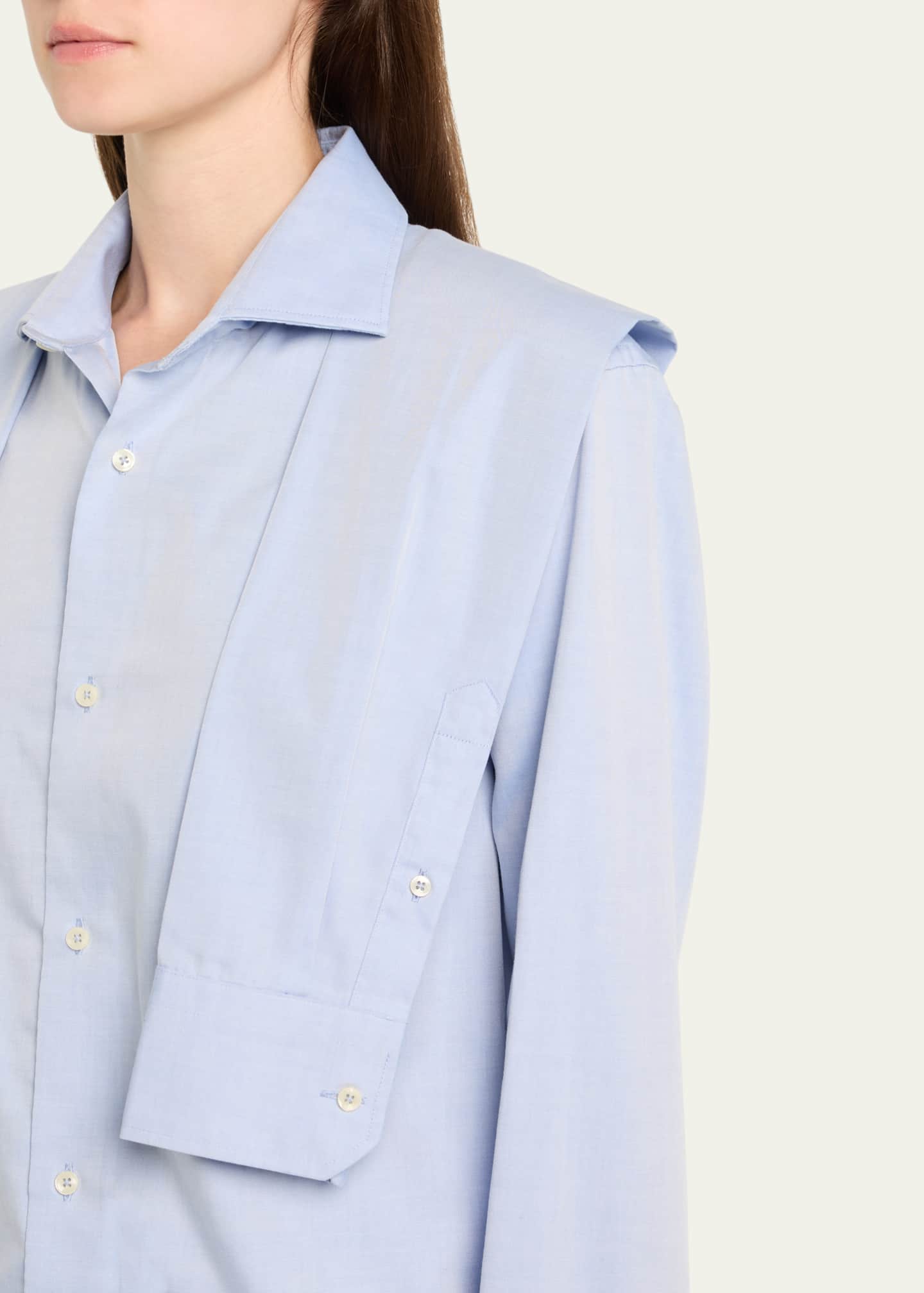 HODAKOVA Extra-Sleeve Button-Down Shirt Image 5 of 5