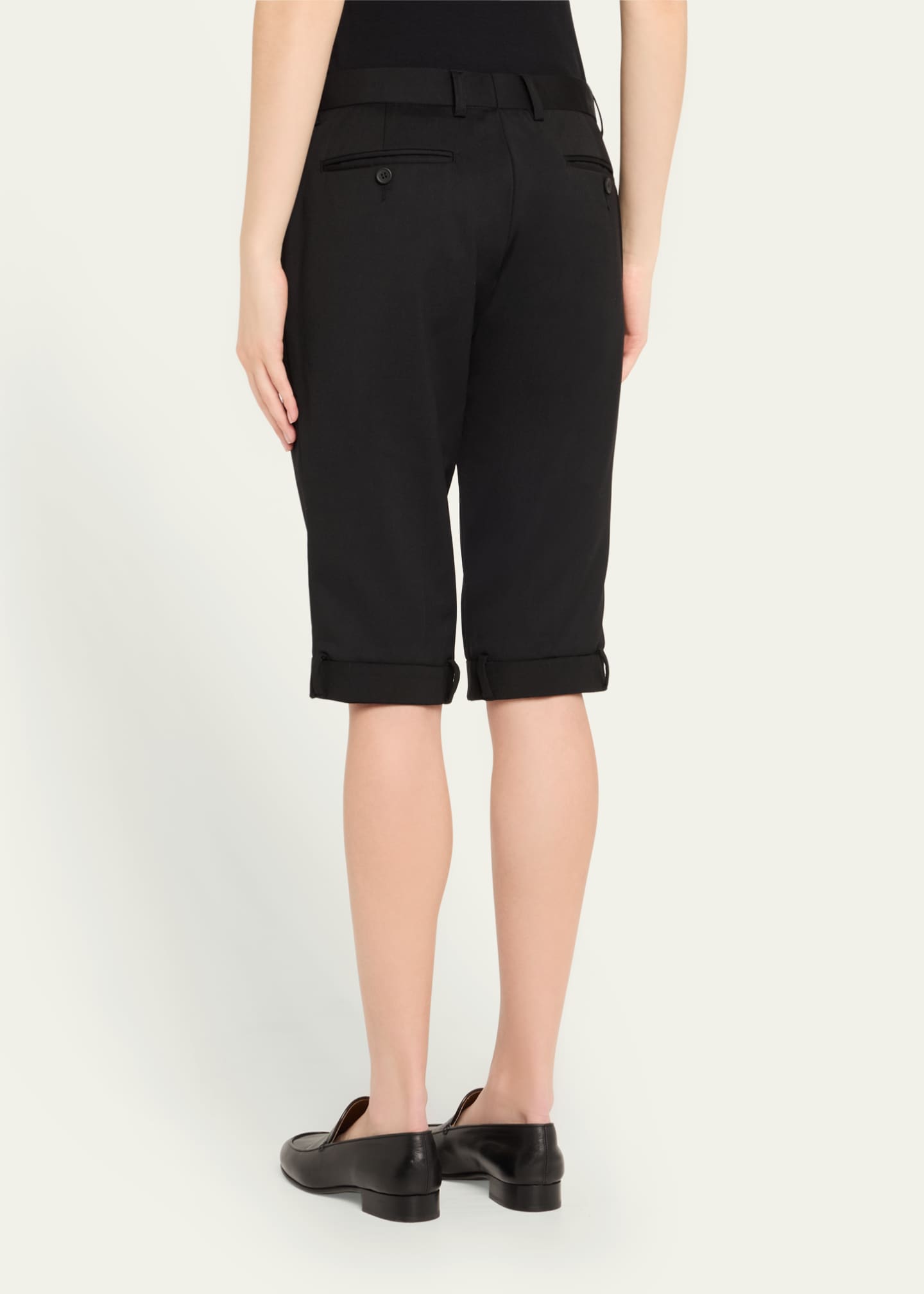 HODAKOVA Upside-Down Bermuda Shorts Image 3 of 5