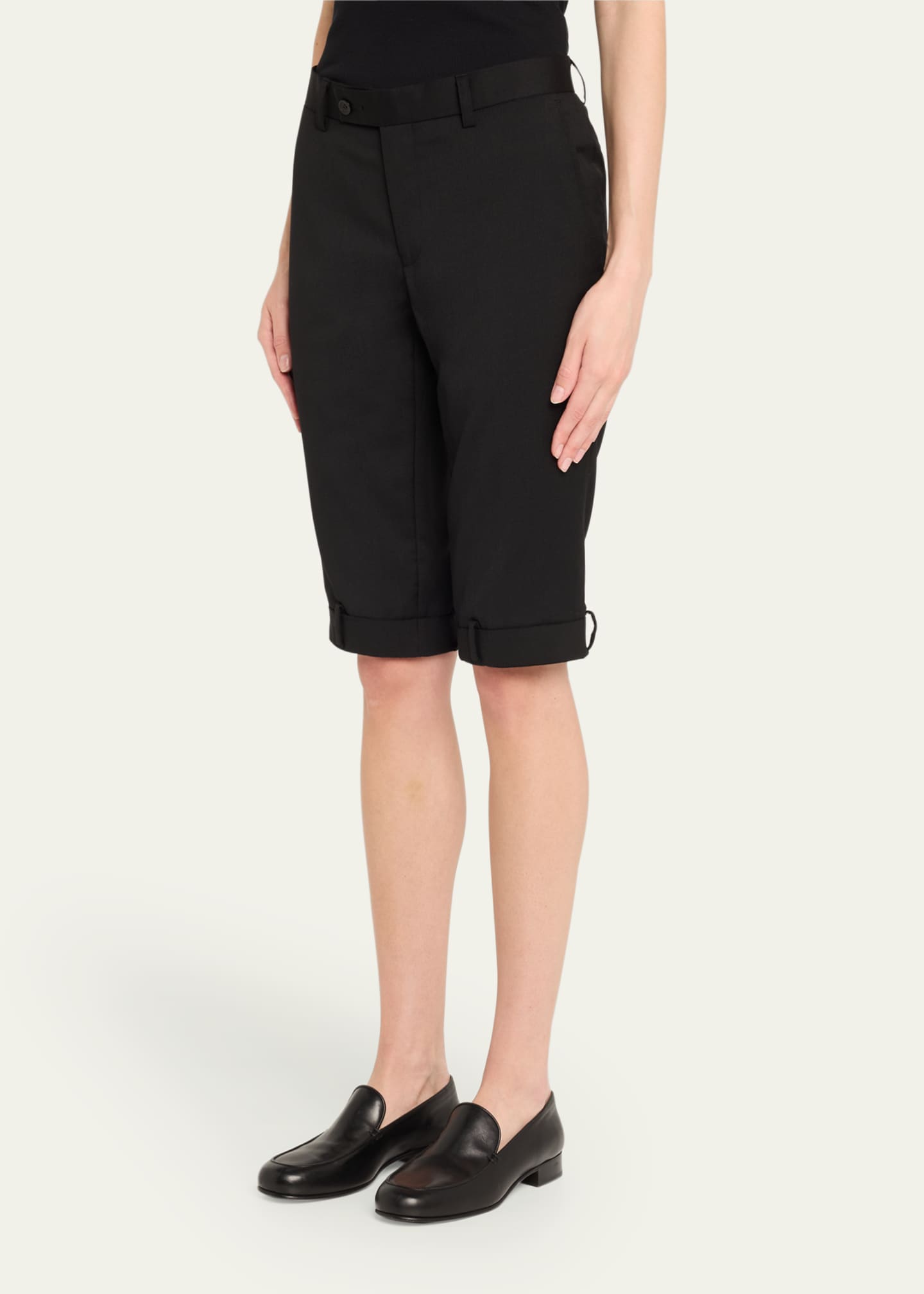 HODAKOVA Upside-Down Bermuda Shorts Image 4 of 5