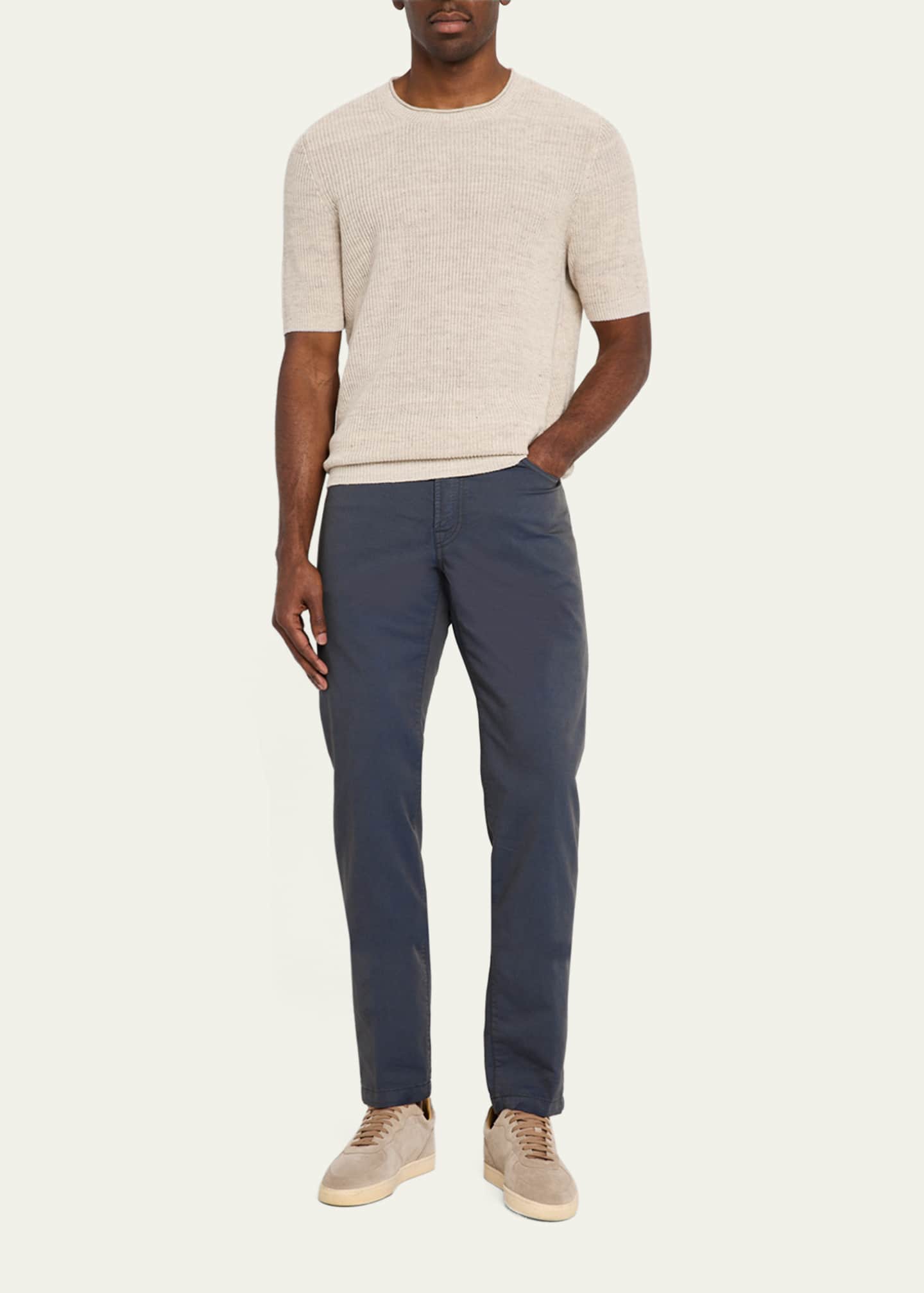 Marco Pescarolo Men's New Solaro 5-Pocket Pants Image 2 of 5