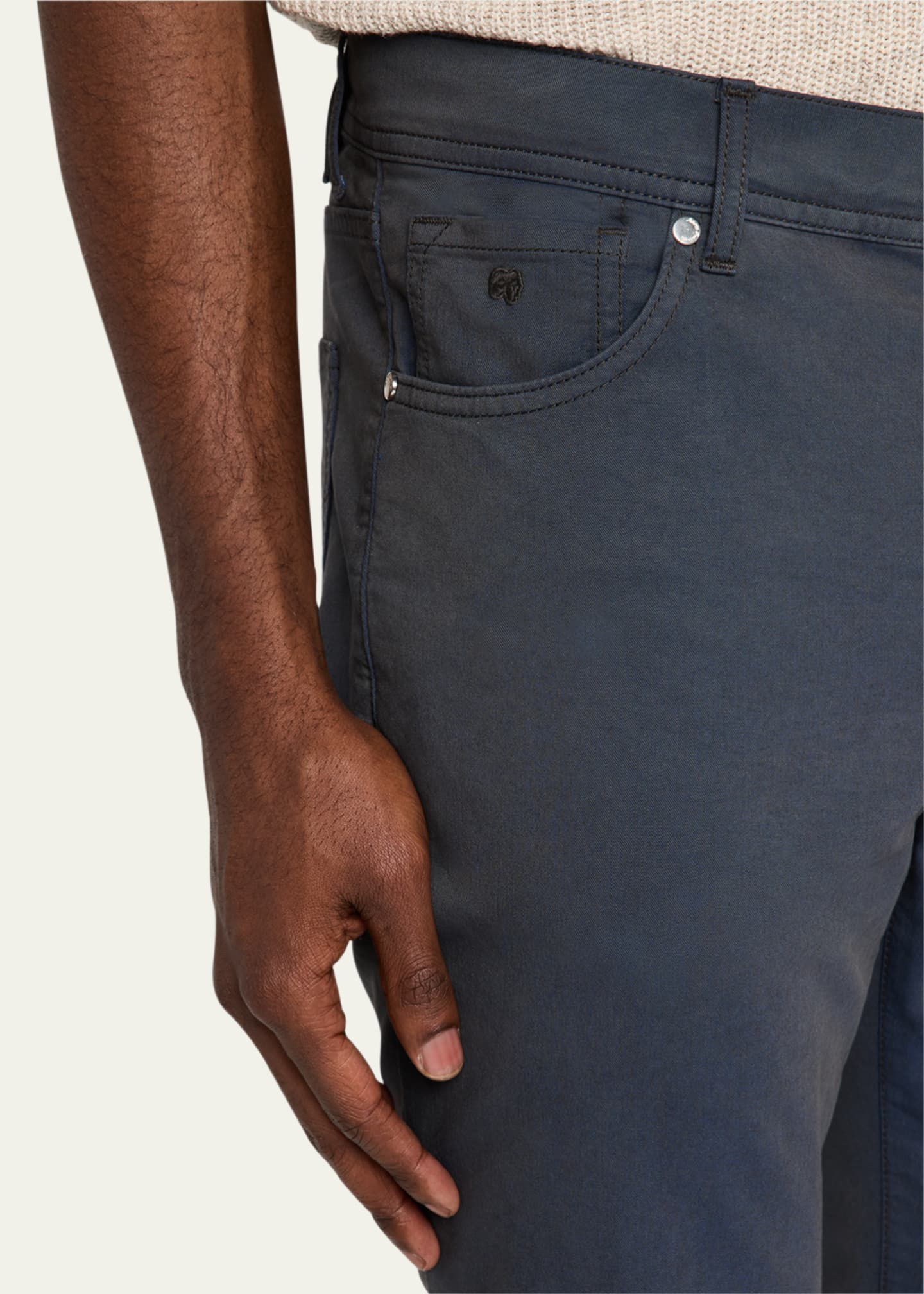 Marco Pescarolo Men's New Solaro 5-Pocket Pants Image 5 of 5