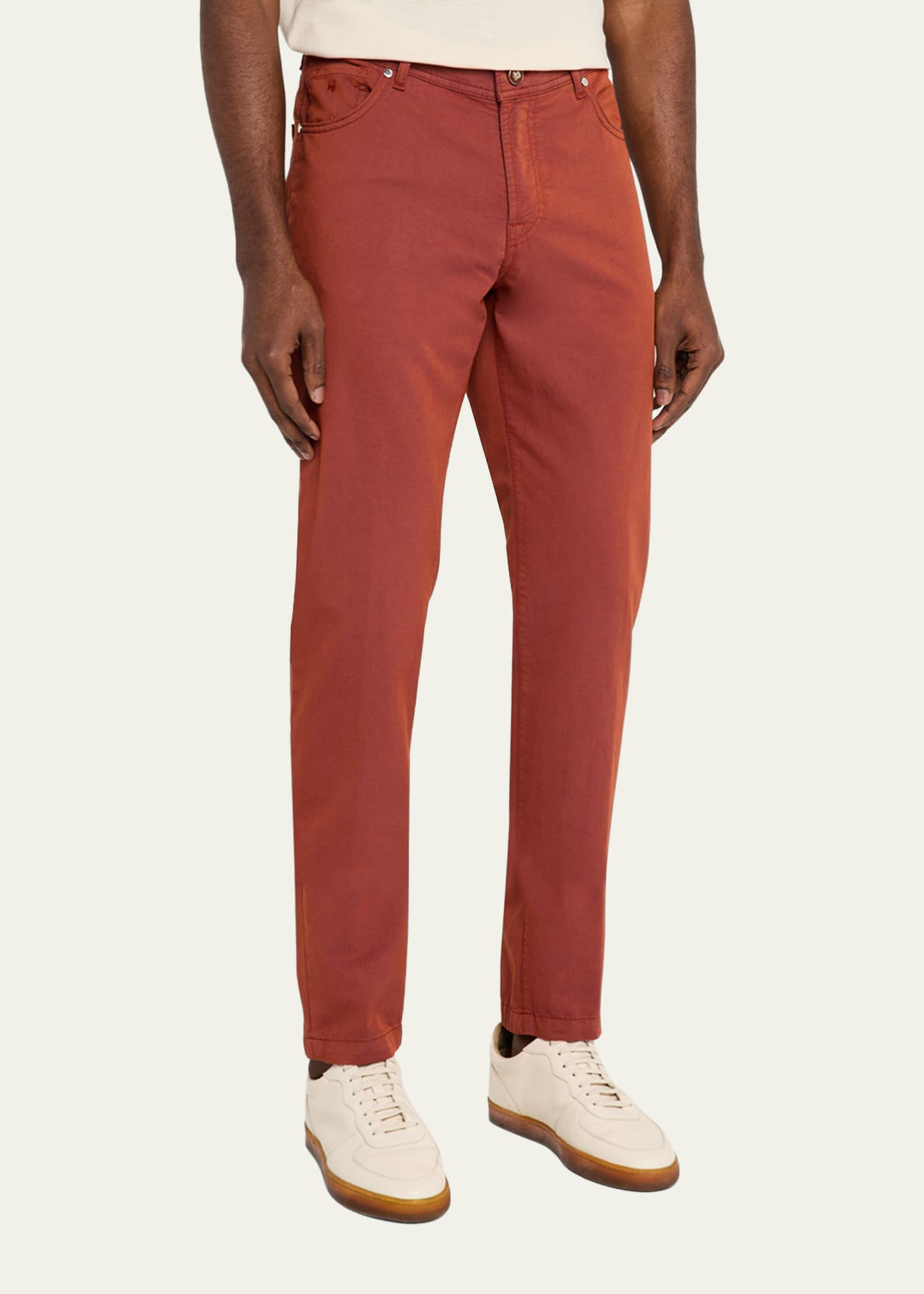 Marco Pescarolo Men's New Solaro 5-Pocket Pants Image 4 of 5
