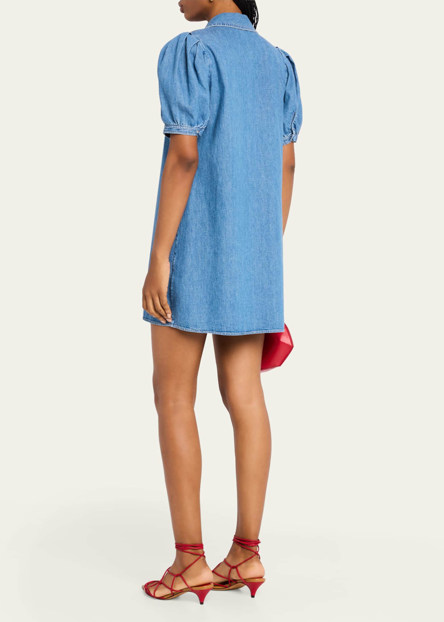 FRAME The Sailor Mini Dress Image 3 of 5
