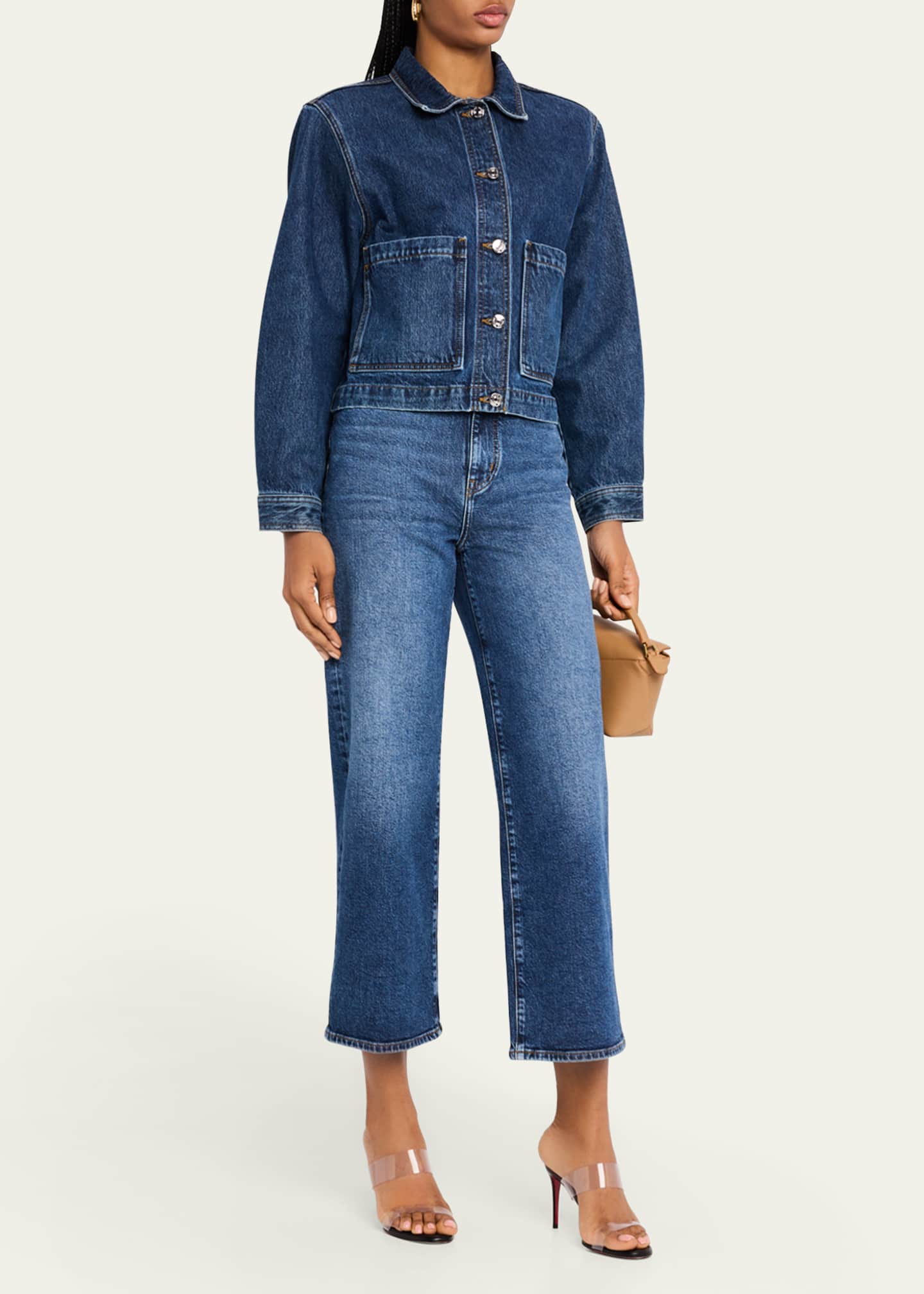The Wide Crop Jeans