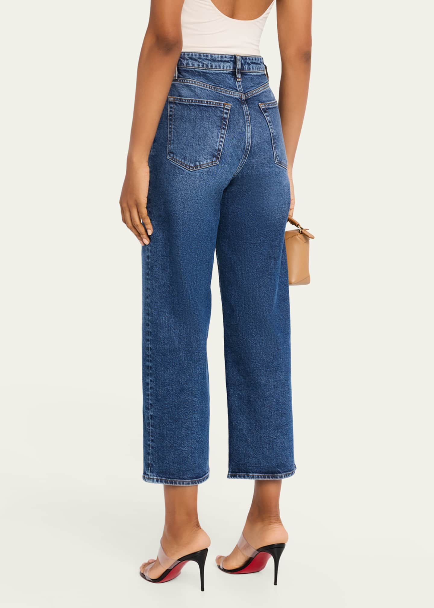 The Wide Crop Jeans