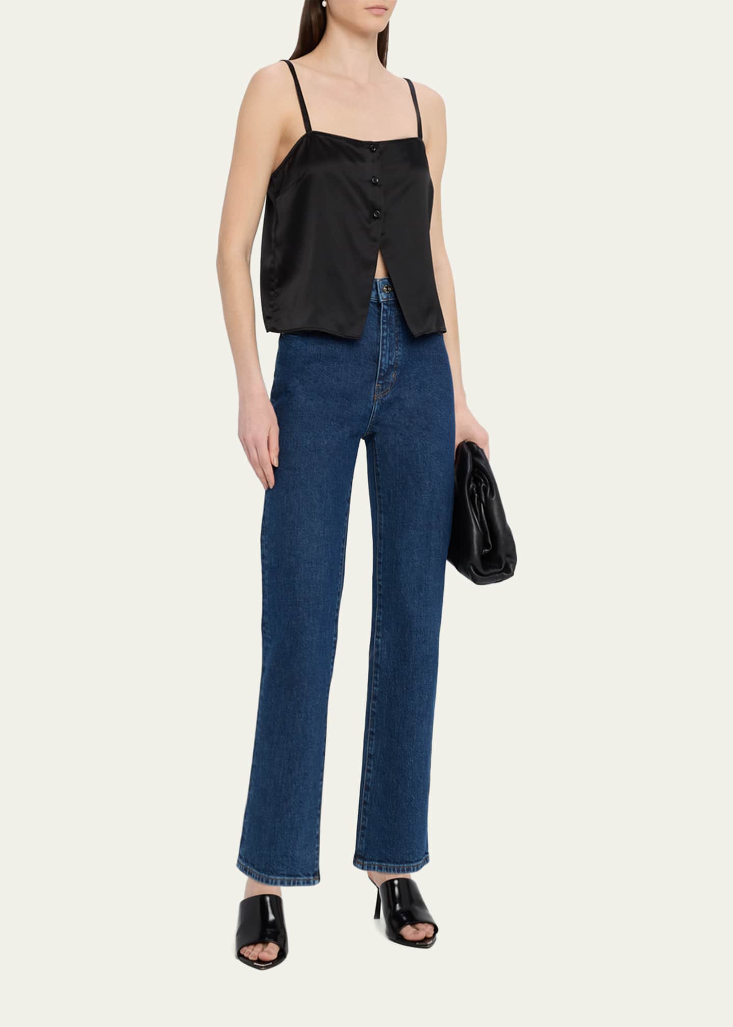 FRAME The Ruler Crop Jeans Image 2 of 5