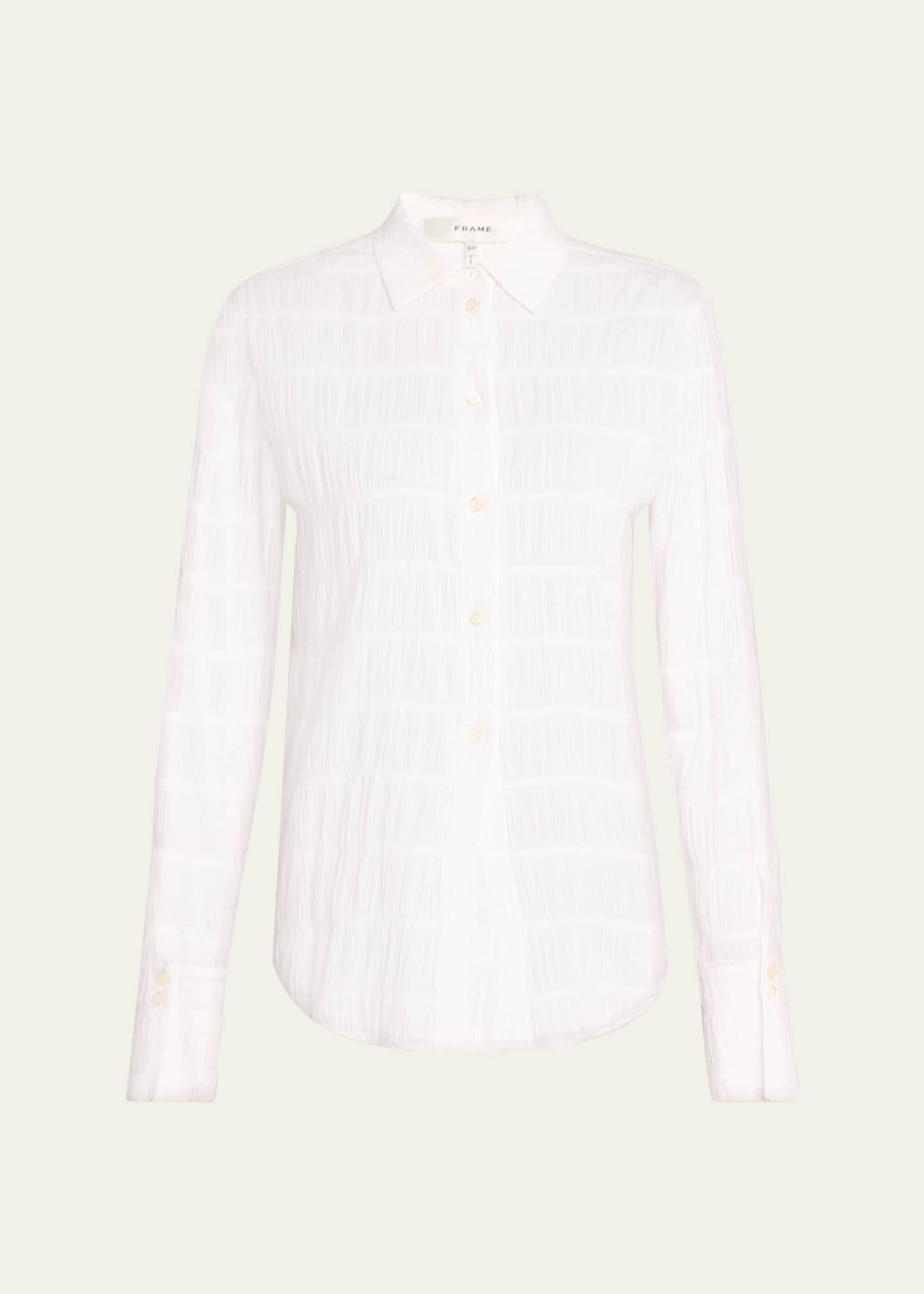 FRAME The Smocked Shirt Image 1 of 5