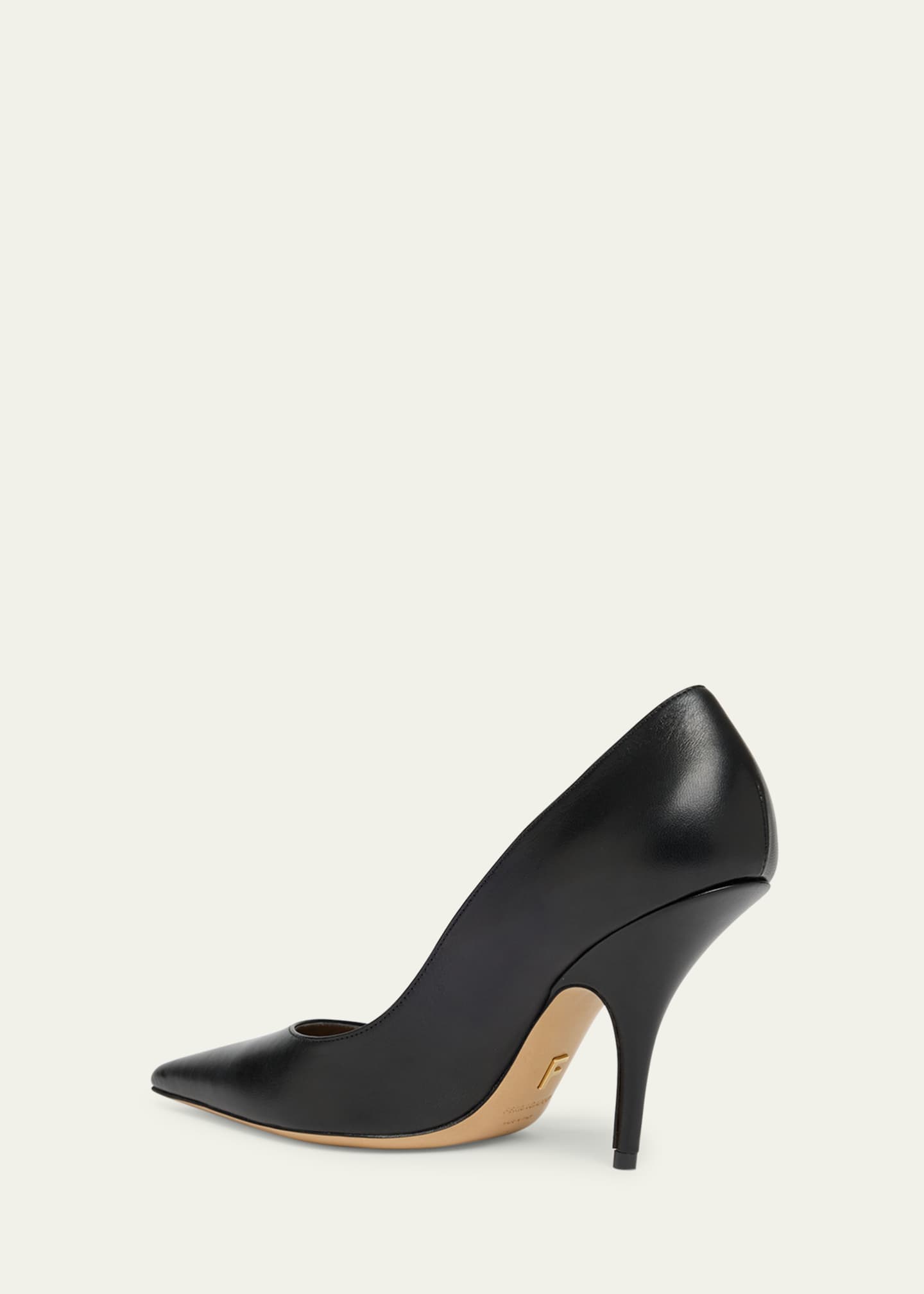 Ferragamo Tulip Leather Side Strap Pumps - Bergdorf Goodman